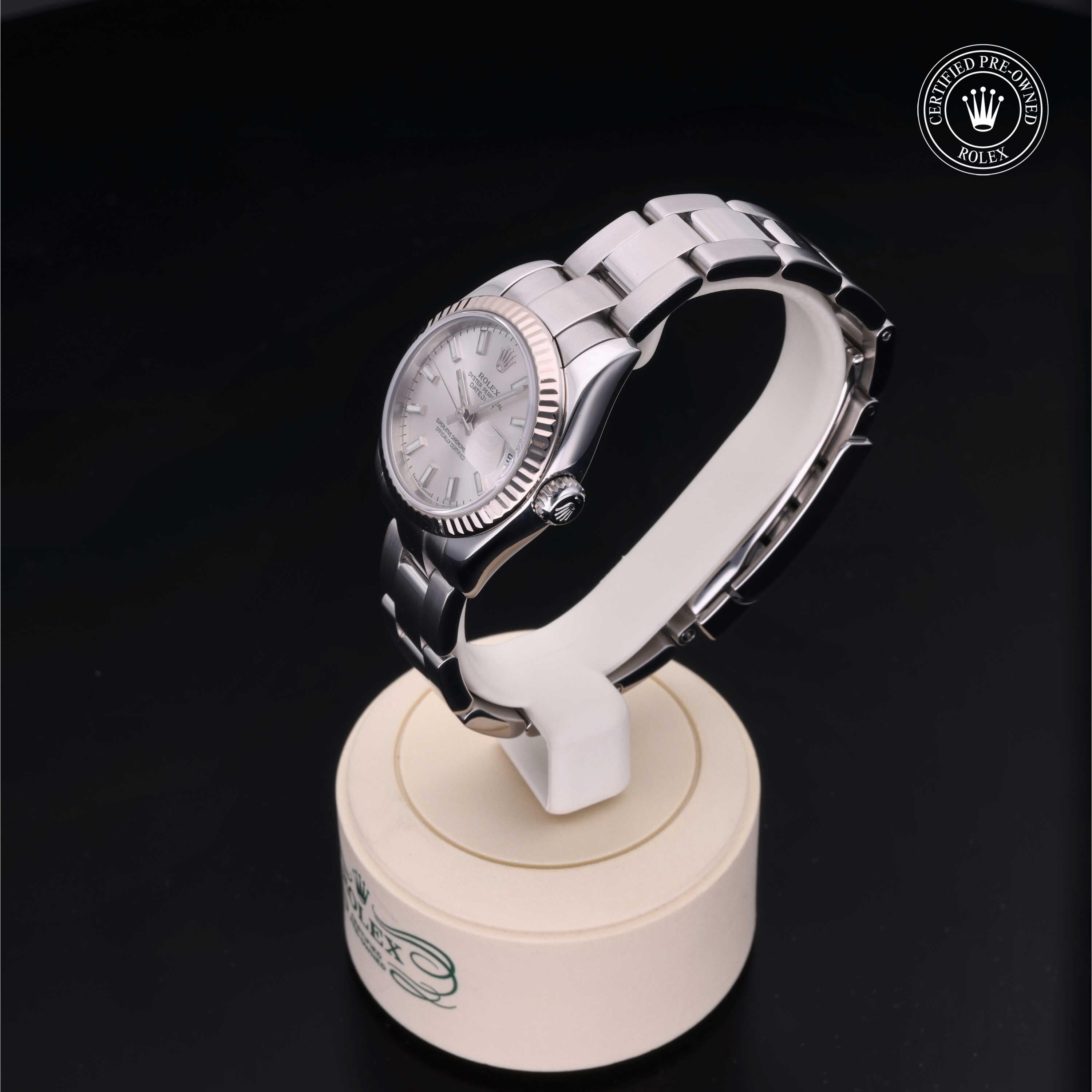 Rolex Certified Pre-Owned Lady-Datejust 26mm 179174  D220374 - 360° view