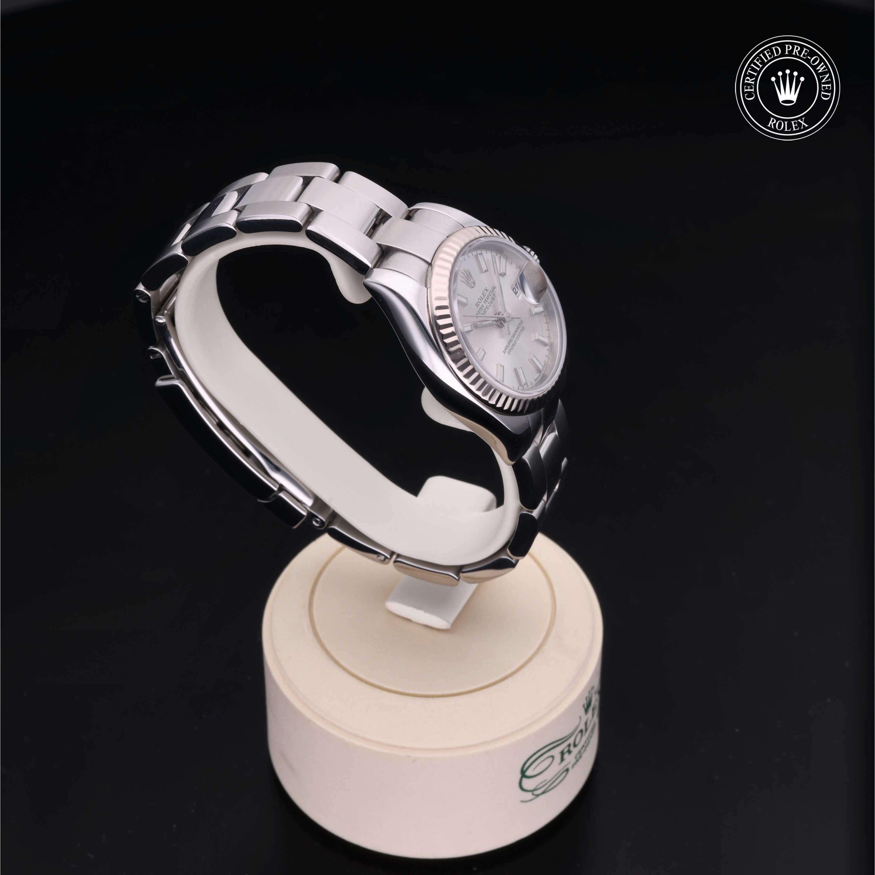 Rolex Certified Pre-Owned Lady-Datejust 26mm 179174  D220374 - 360° view