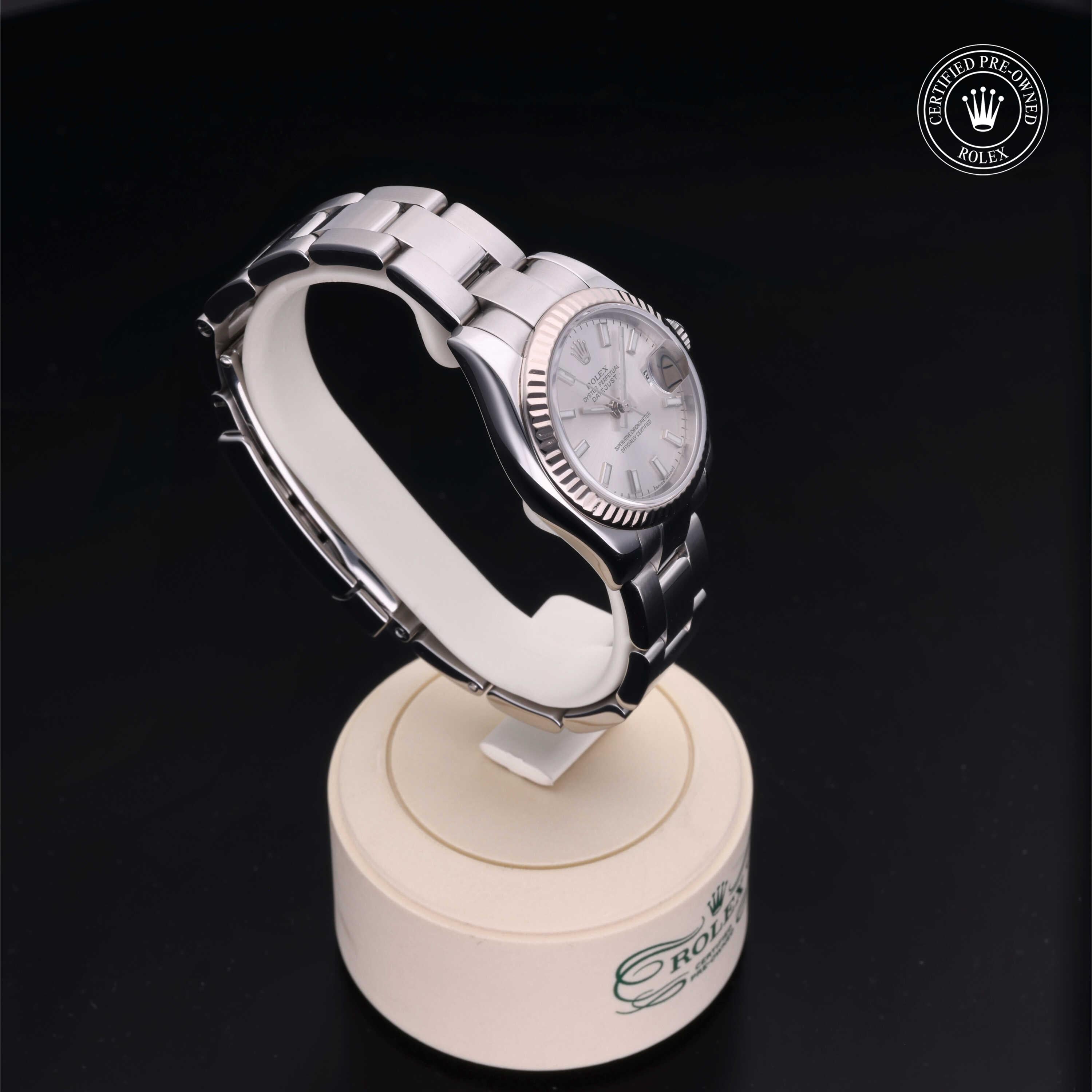 Rolex Certified Pre-Owned Lady-Datejust 26mm 179174  D220374 - 360° view