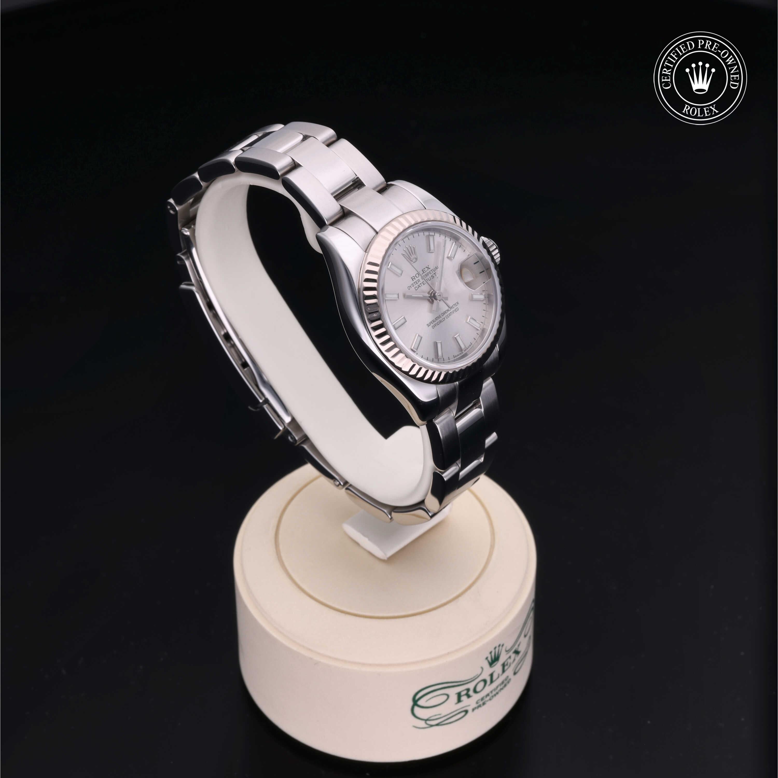 Rolex Certified Pre-Owned Lady-Datejust 26mm 179174  D220374 - 360° view