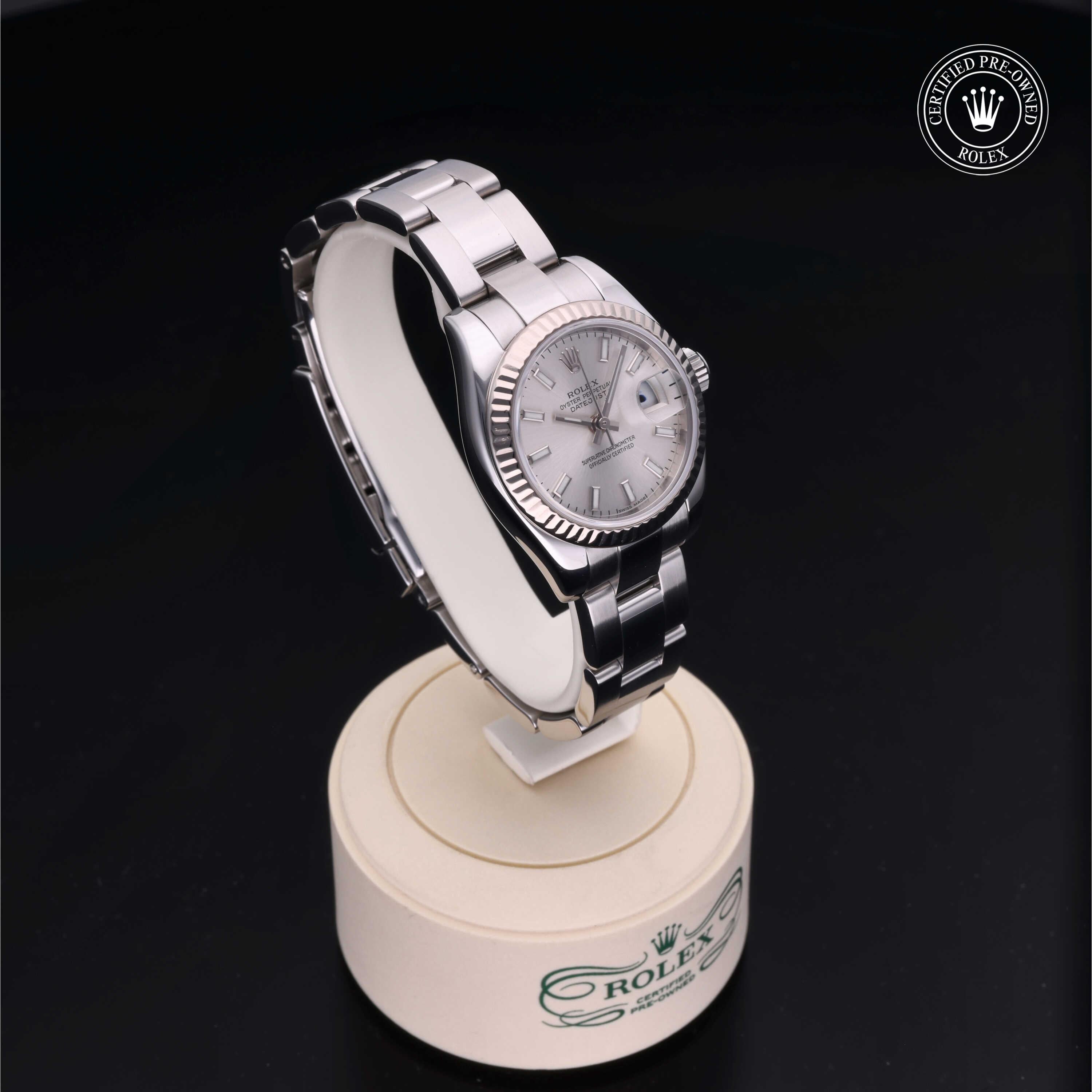 Rolex Certified Pre-Owned Lady-Datejust 26mm 179174  D220374 - 360° view