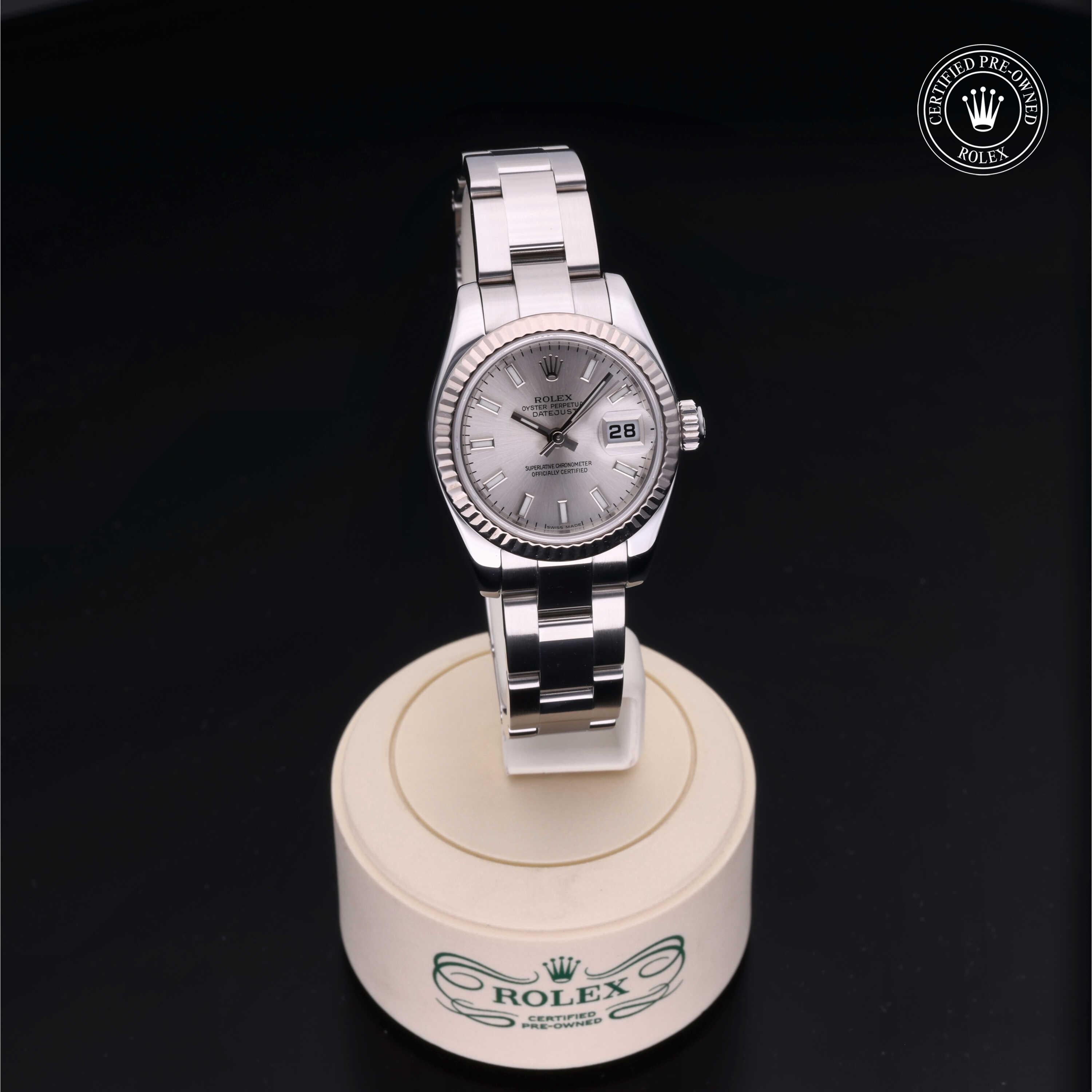 Rolex Certified Pre-Owned Lady-Datejust 26mm 179174  D220374 - 360° view