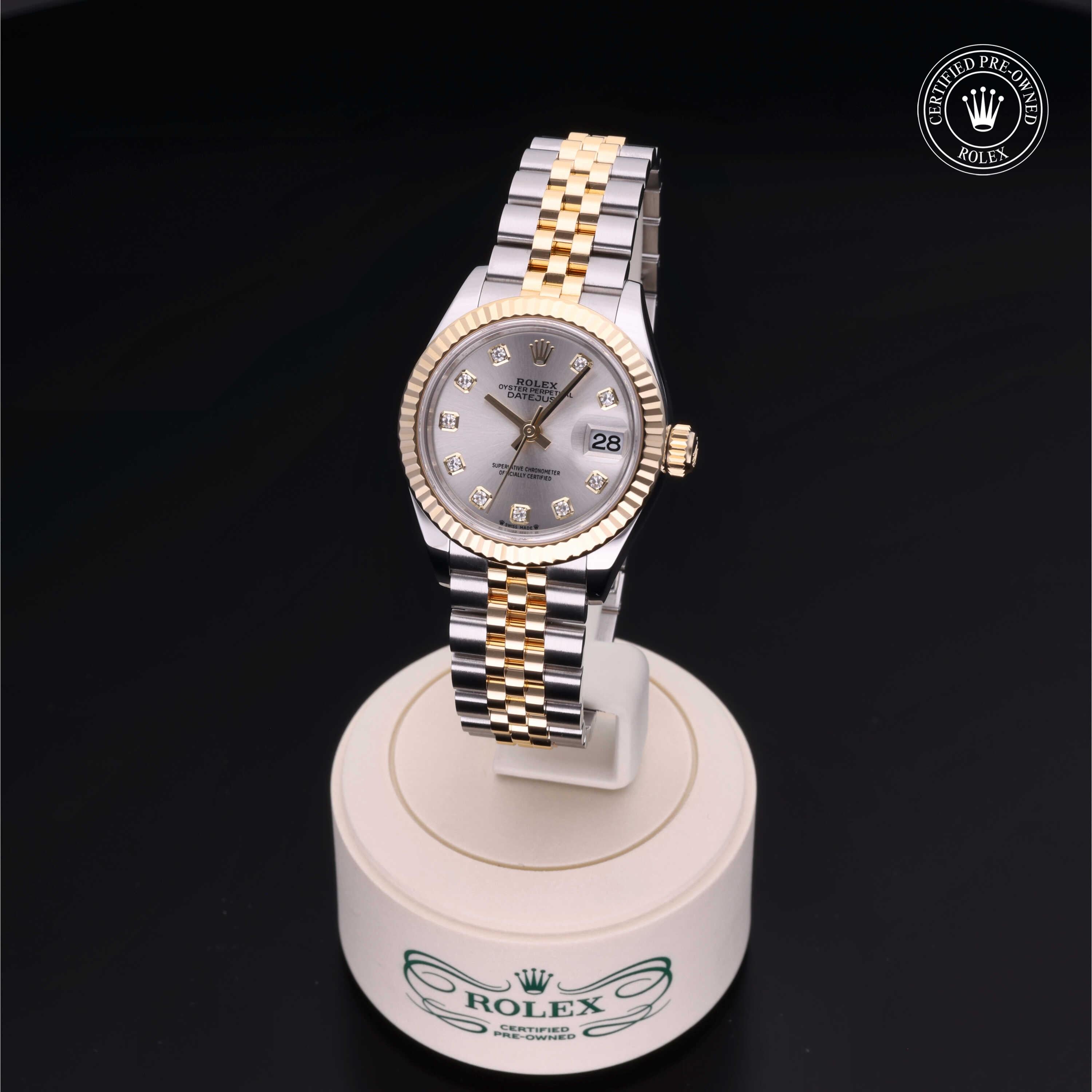 Rolex Certified Pre-Owned Lady-Datejust 28mm 279173 0W103307 - 360° view