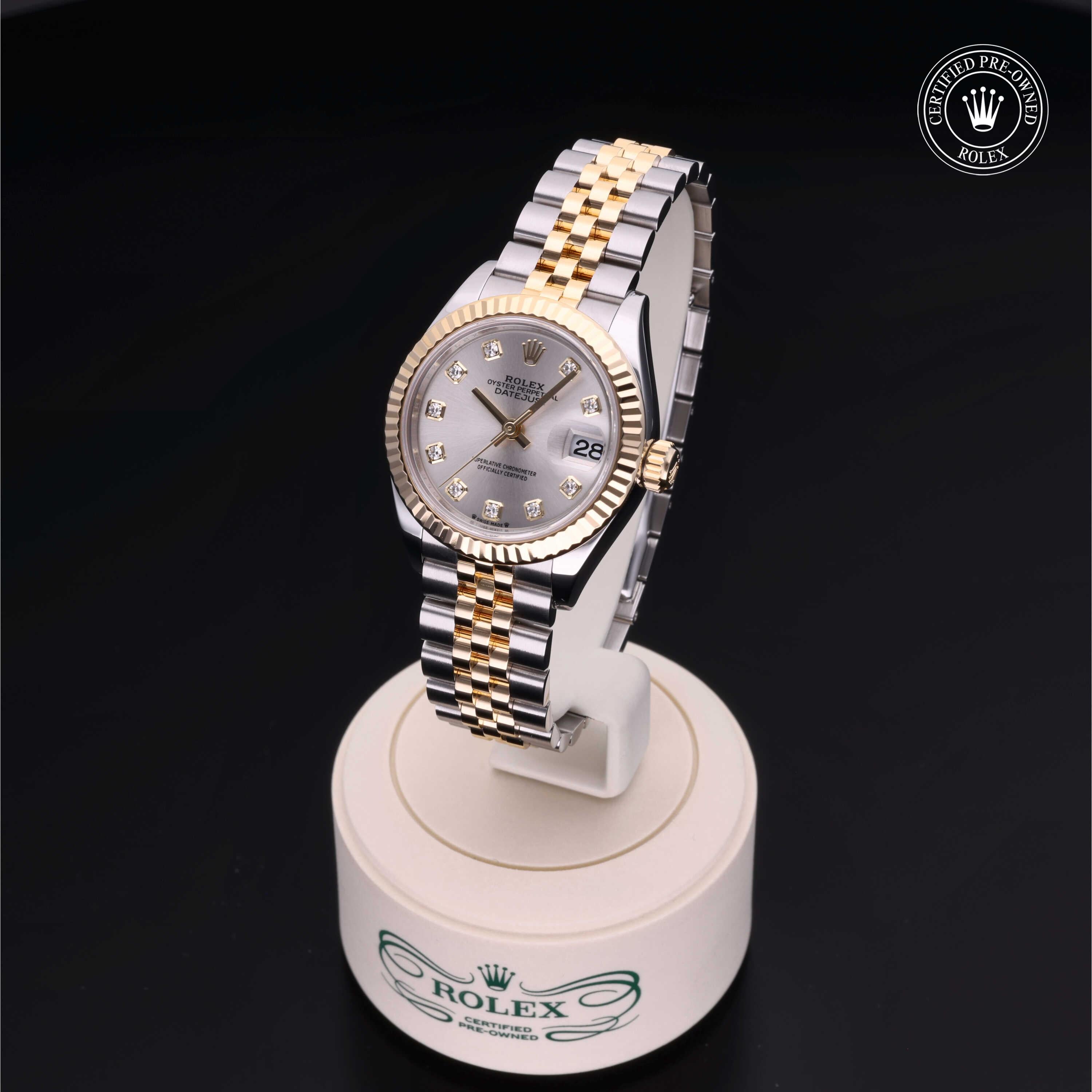 Rolex Certified Pre-Owned Lady-Datejust 28mm 279173 0W103307 - 360° view