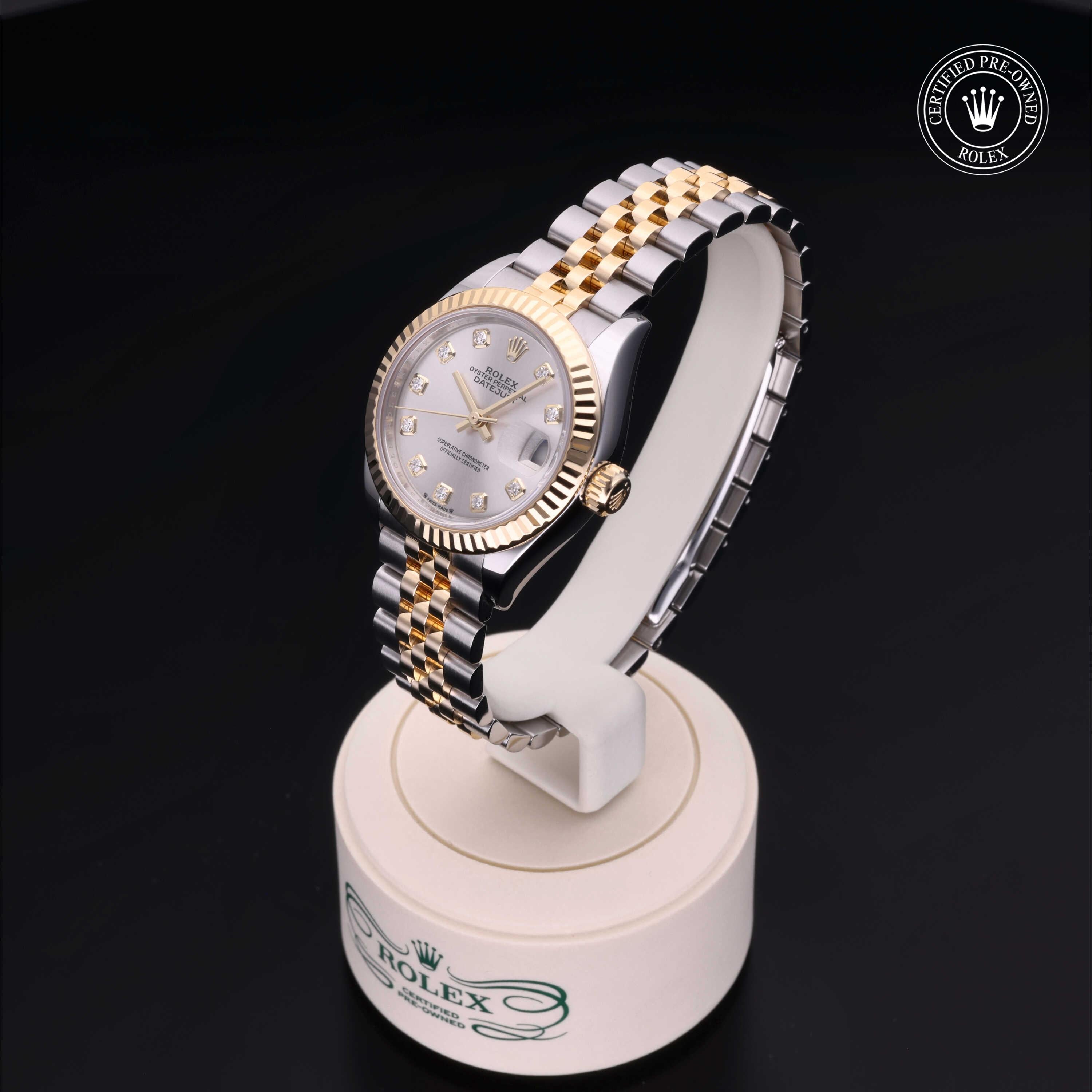 Rolex Certified Pre-Owned Lady-Datejust 28mm 279173 0W103307 - 360° view
