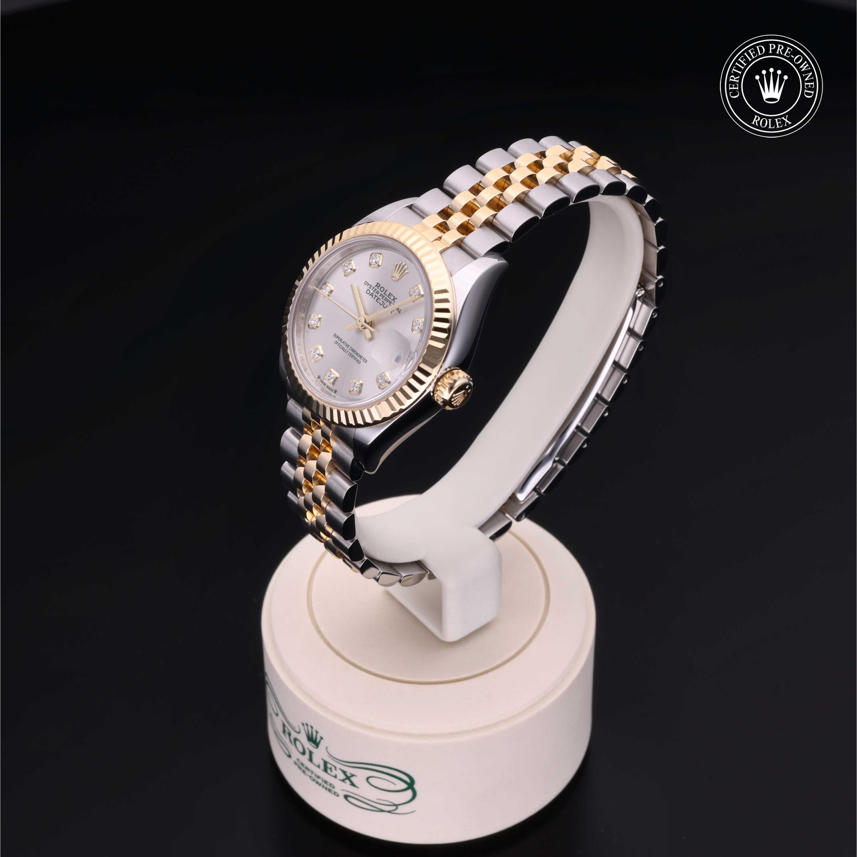 Rolex Certified Pre-Owned Lady-Datejust 28mm 279173 0W103307 - 360° view
