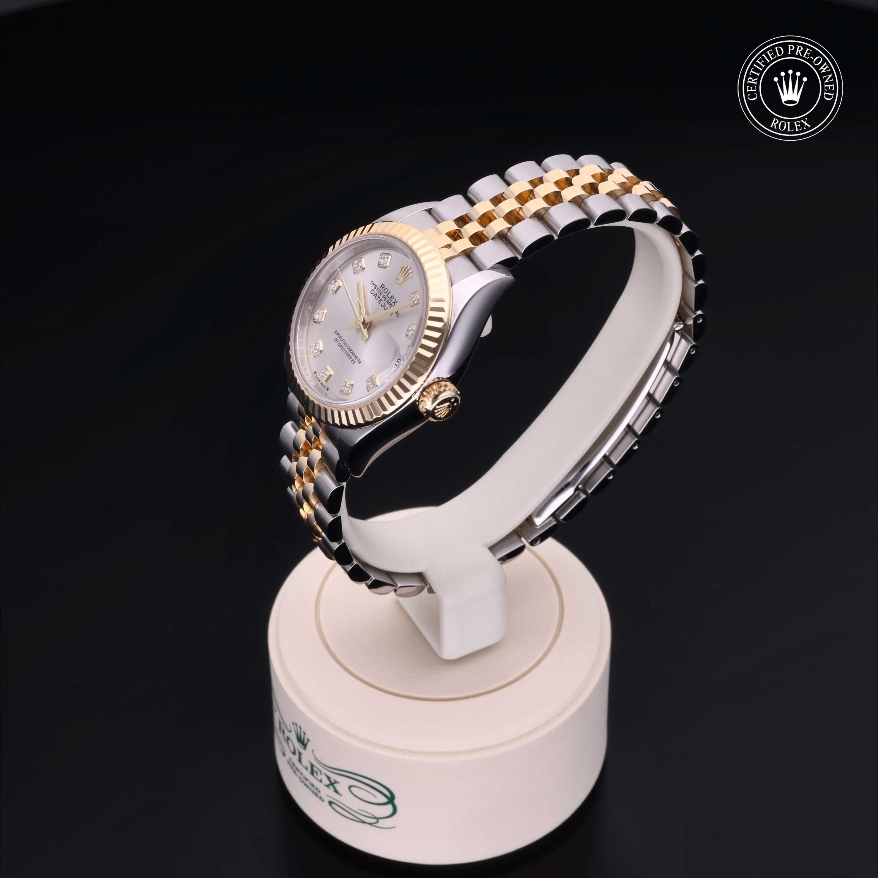 Rolex Certified Pre-Owned Lady-Datejust 28mm 279173 0W103307 - 360° view