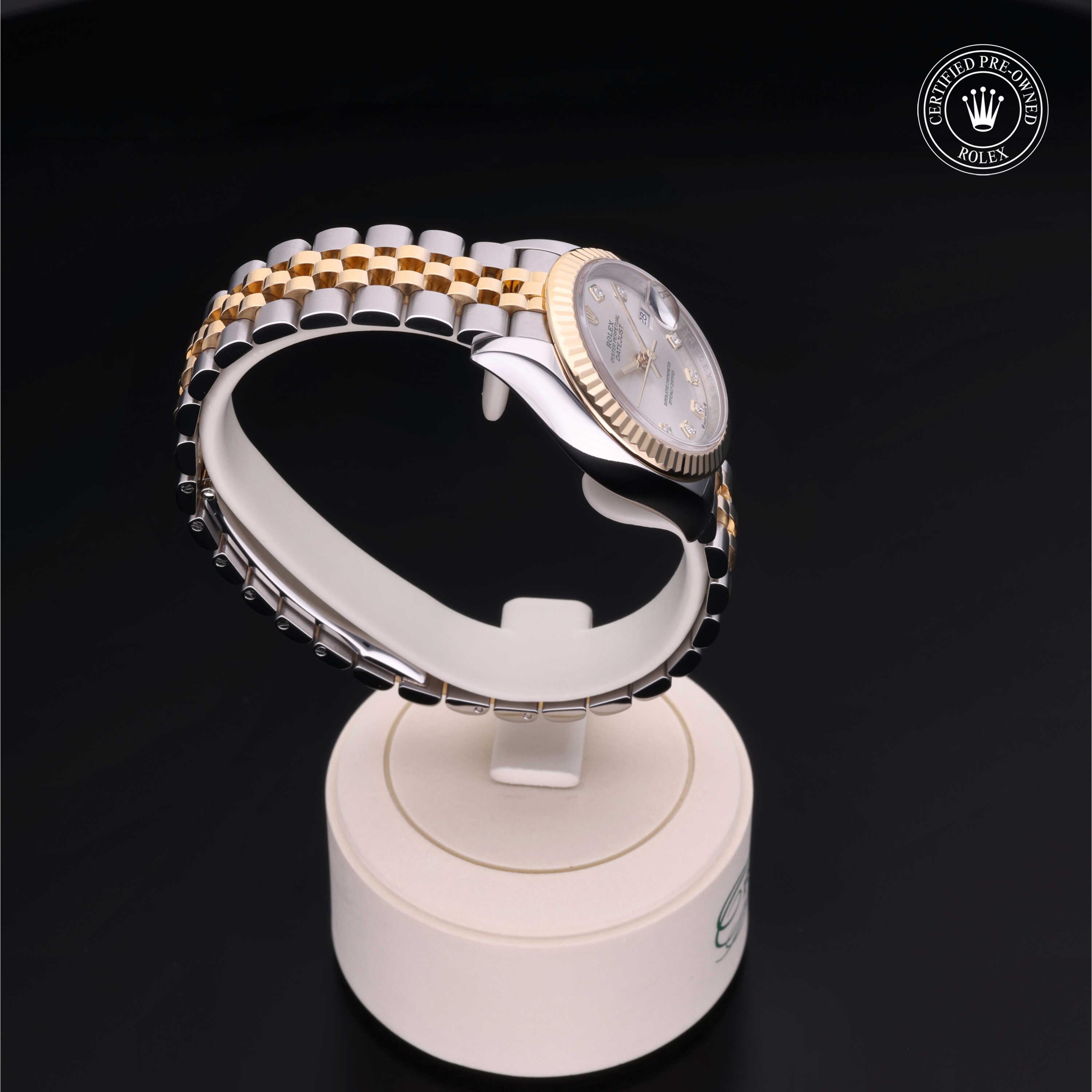 Rolex Certified Pre-Owned Lady-Datejust 28mm 279173 0W103307 - 360° view