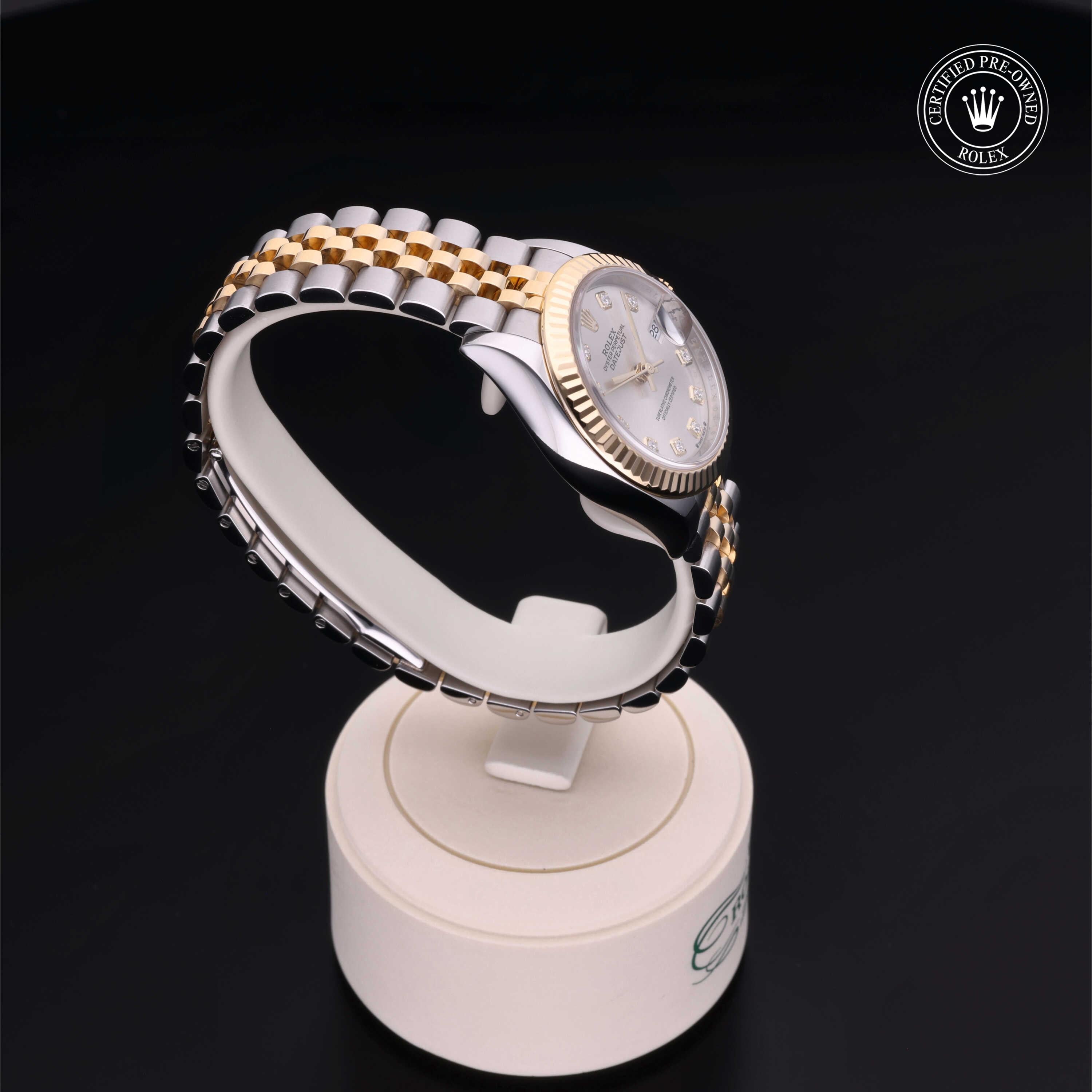 Rolex Certified Pre-Owned Lady-Datejust 28mm 279173 0W103307 - 360° view