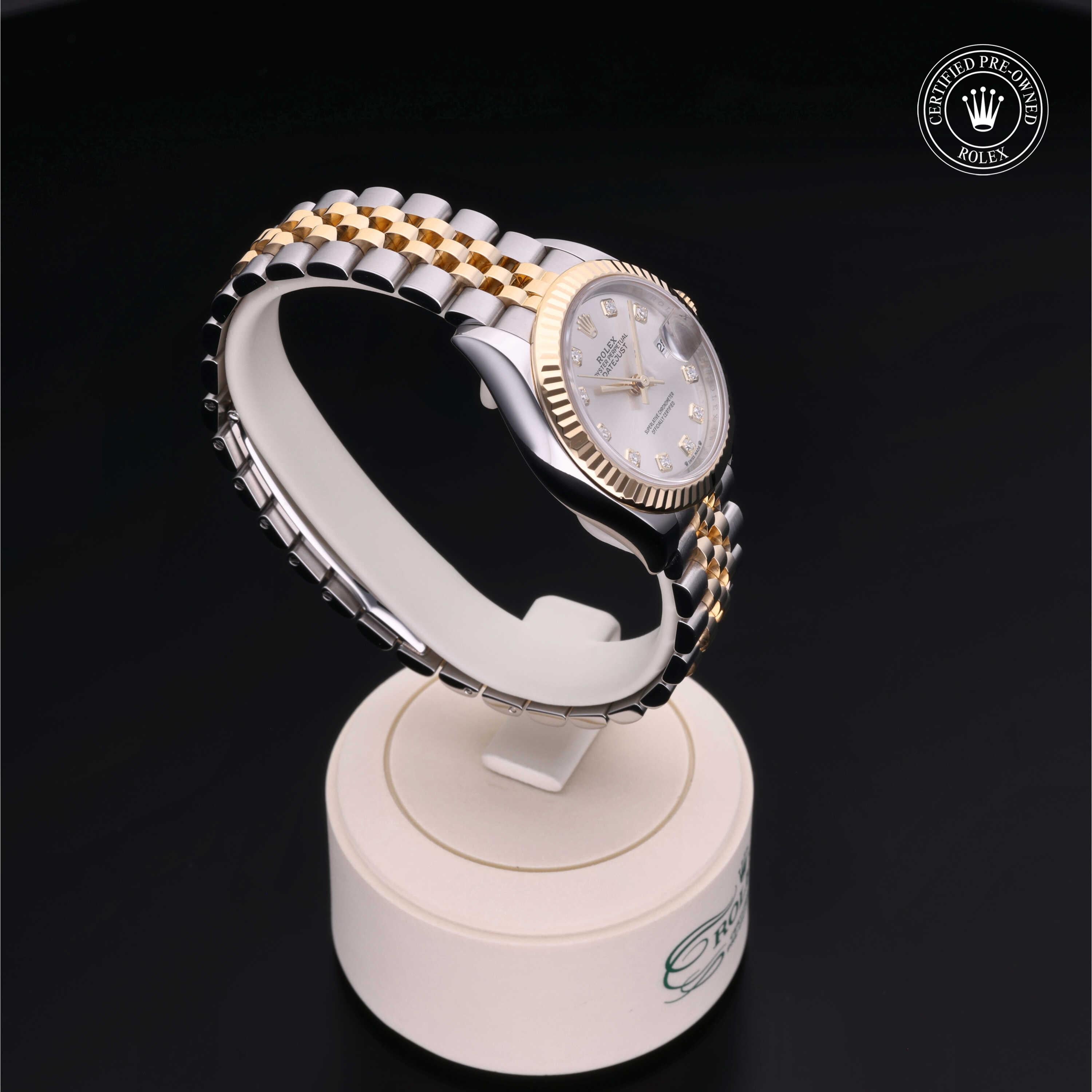 Rolex Certified Pre-Owned Lady-Datejust 28mm 279173 0W103307 - 360° view