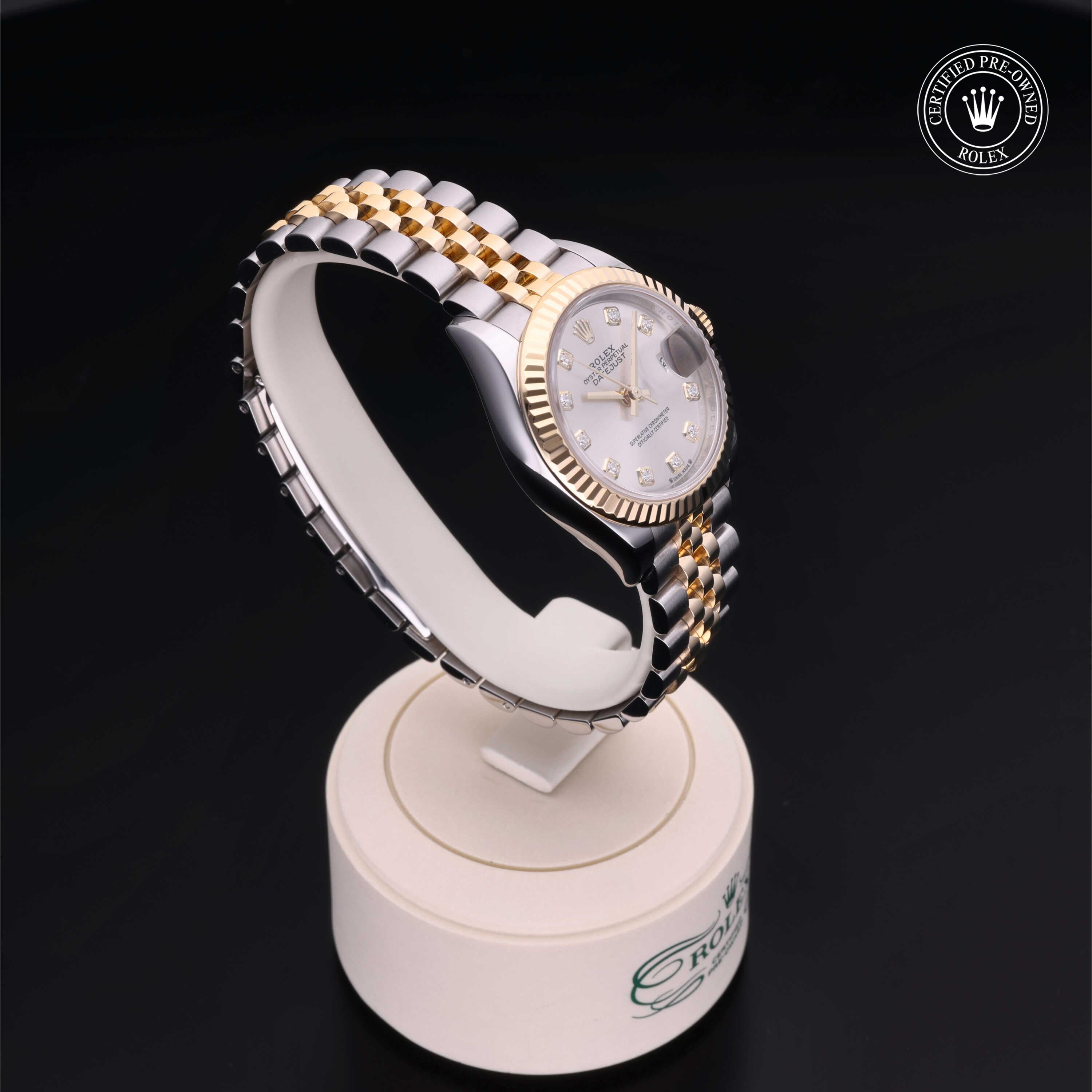 Rolex Certified Pre-Owned Lady-Datejust 28mm 279173 0W103307 - 360° view
