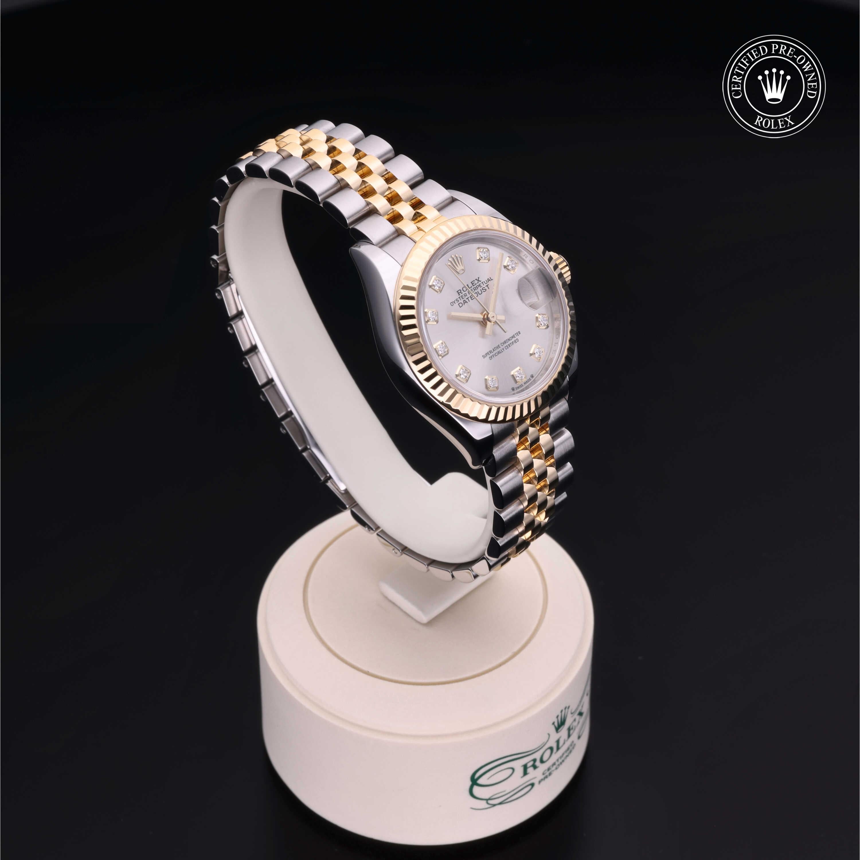 Rolex Certified Pre-Owned Lady-Datejust 28mm 279173 0W103307 - 360° view