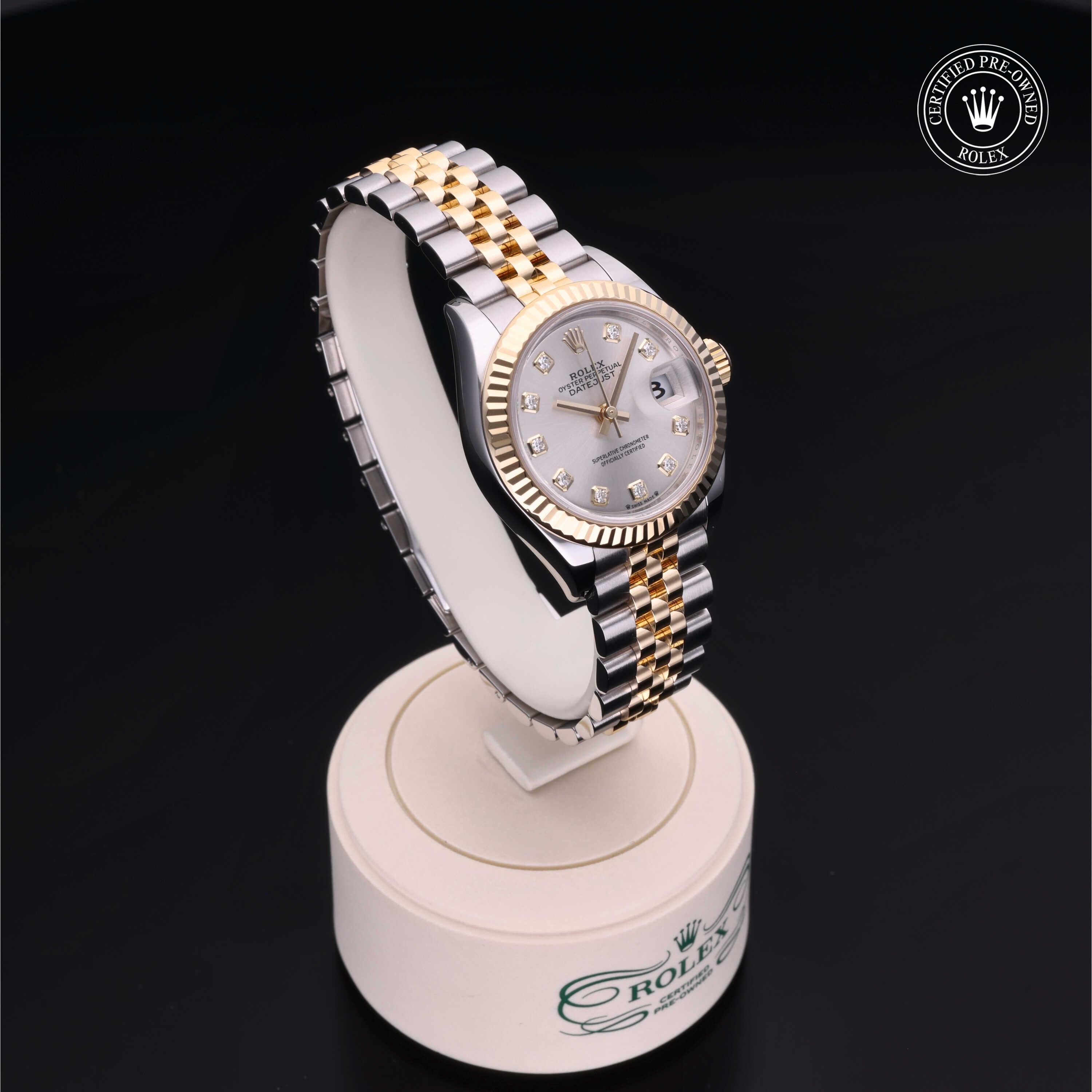 Rolex Certified Pre-Owned Lady-Datejust 28mm 279173 0W103307 - 360° view