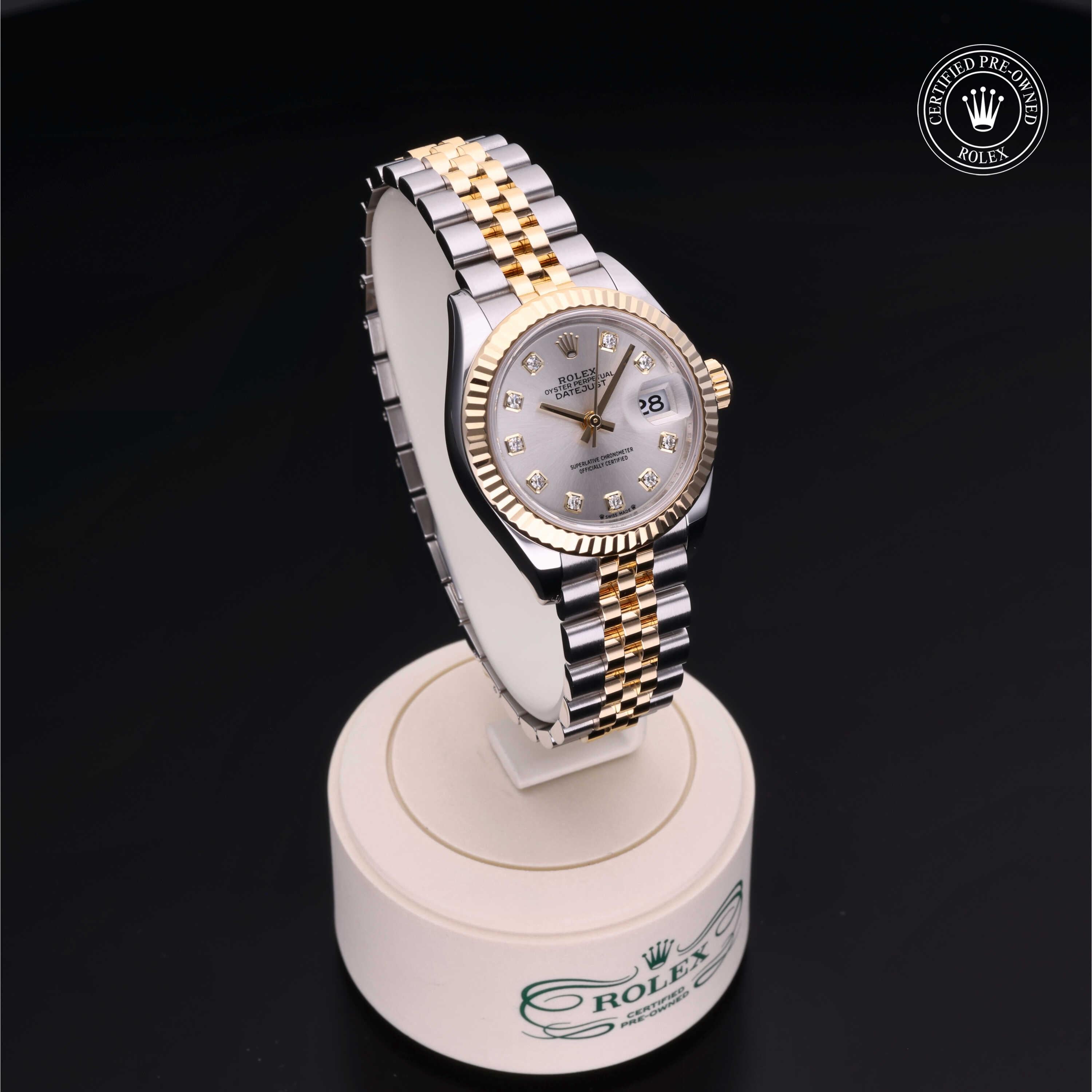 Rolex Certified Pre-Owned Lady-Datejust 28mm 279173 0W103307 - 360° view