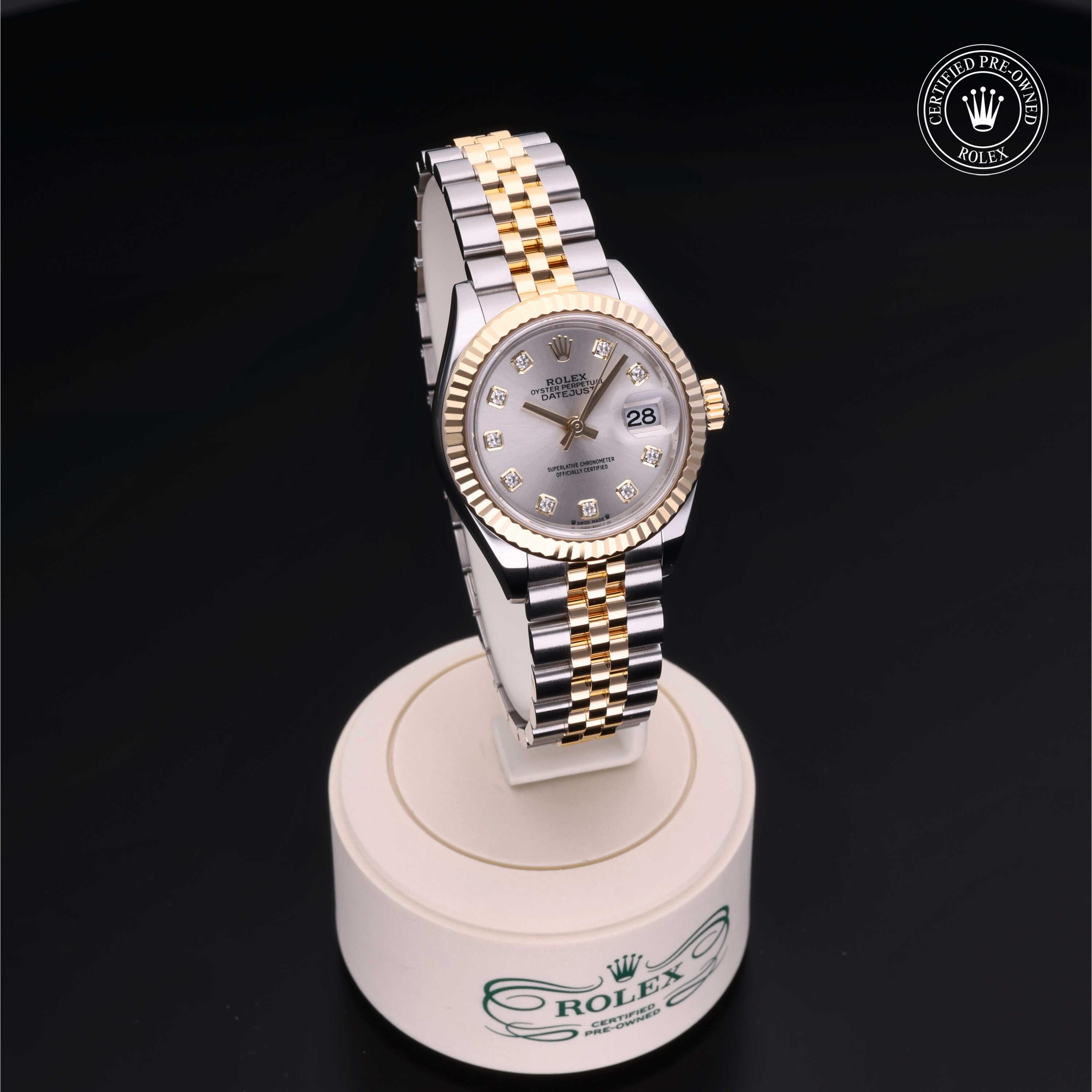 Rolex Certified Pre-Owned Lady-Datejust 28mm 279173 0W103307 - 360° view