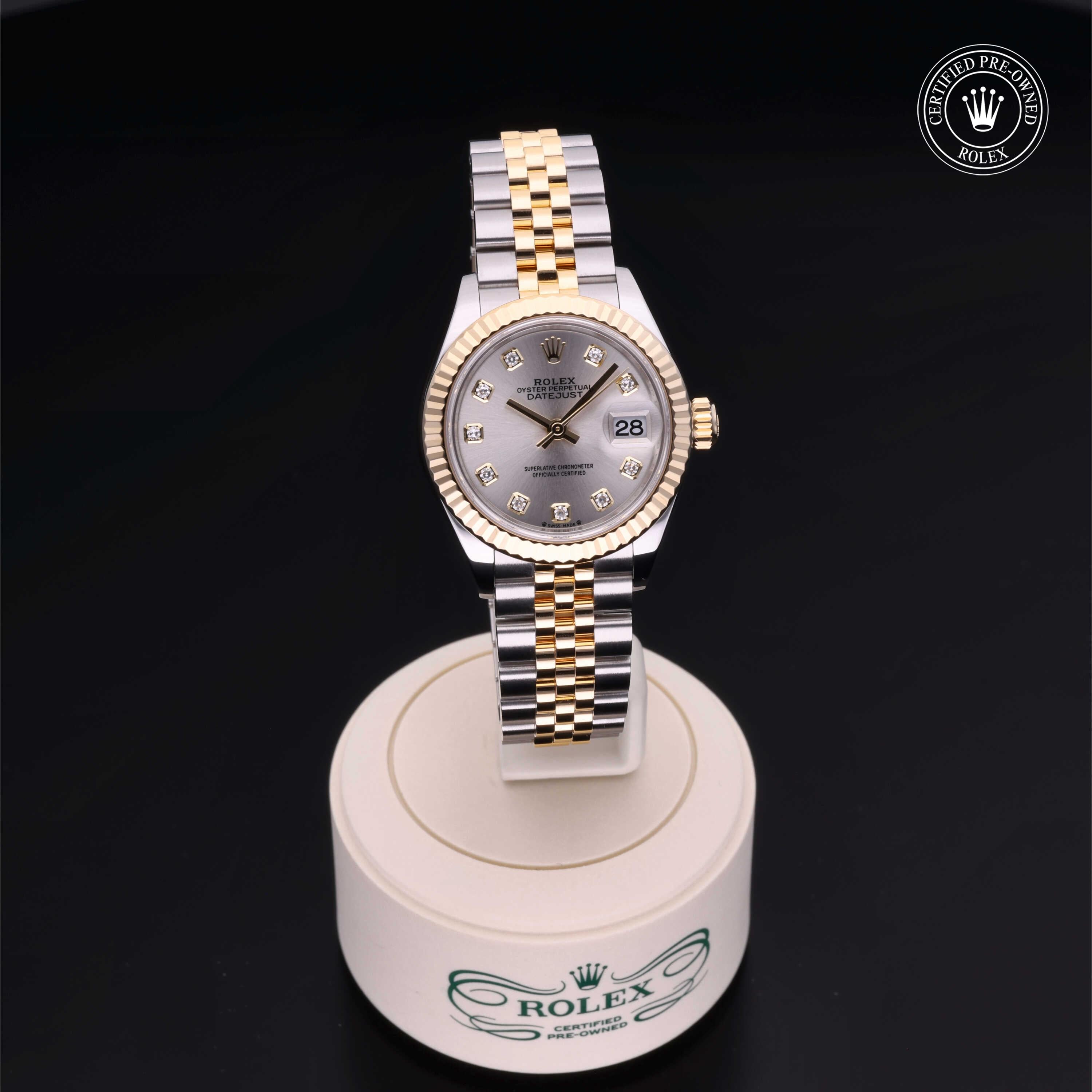 Rolex Certified Pre-Owned Lady-Datejust 28mm 279173 0W103307 - 360° view