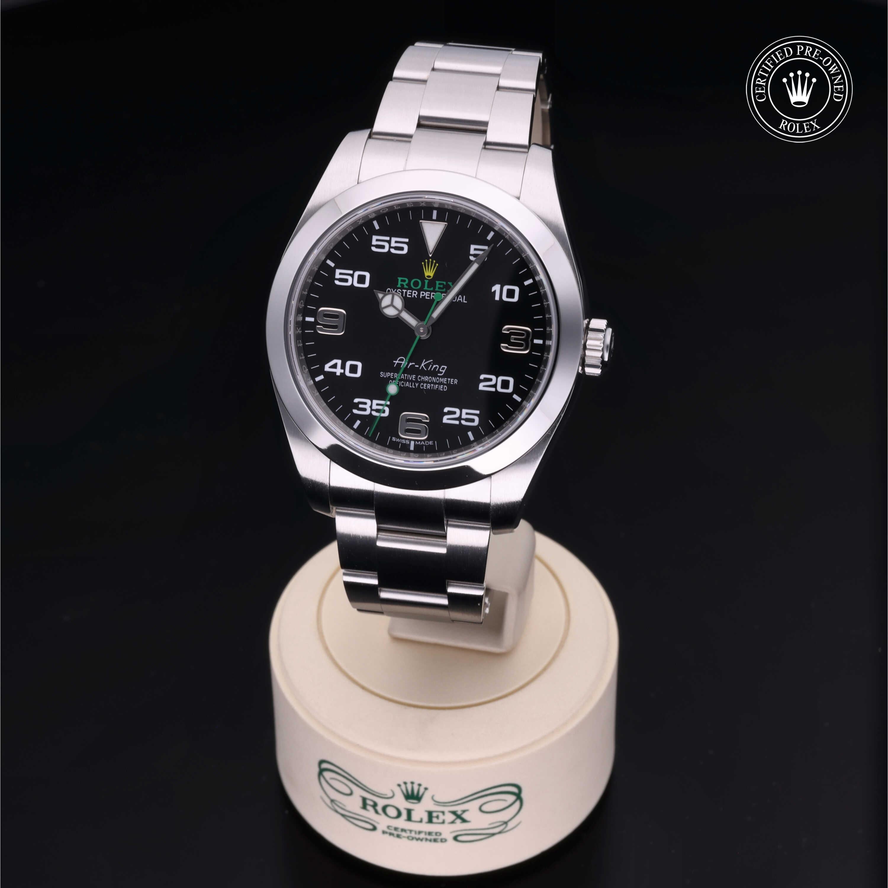 Rolex Certified Pre-Owned Air-King 40mm 116900 3P45P629 - 360° view