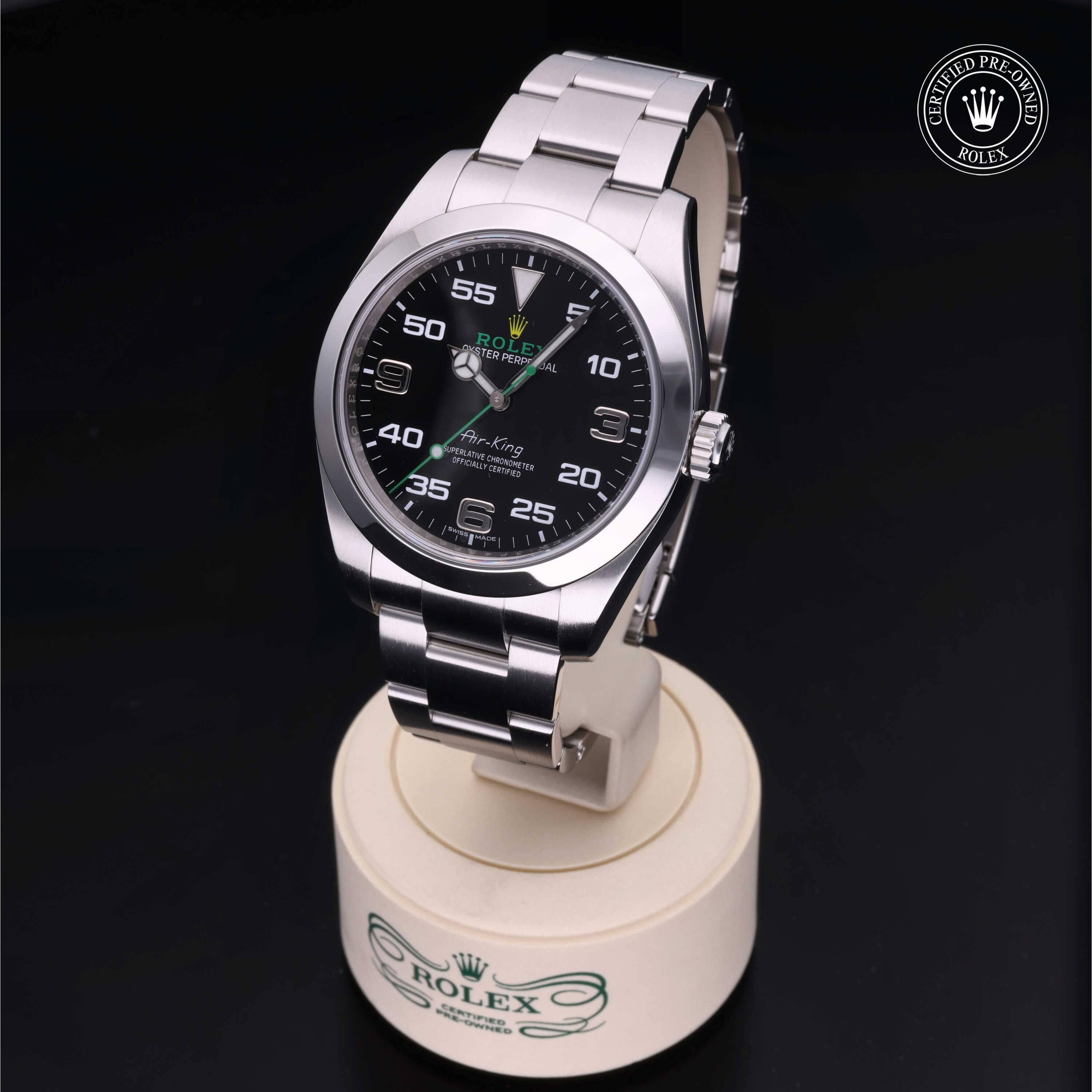 Rolex Certified Pre-Owned Air-King 40mm 116900 3P45P629 - 360° view
