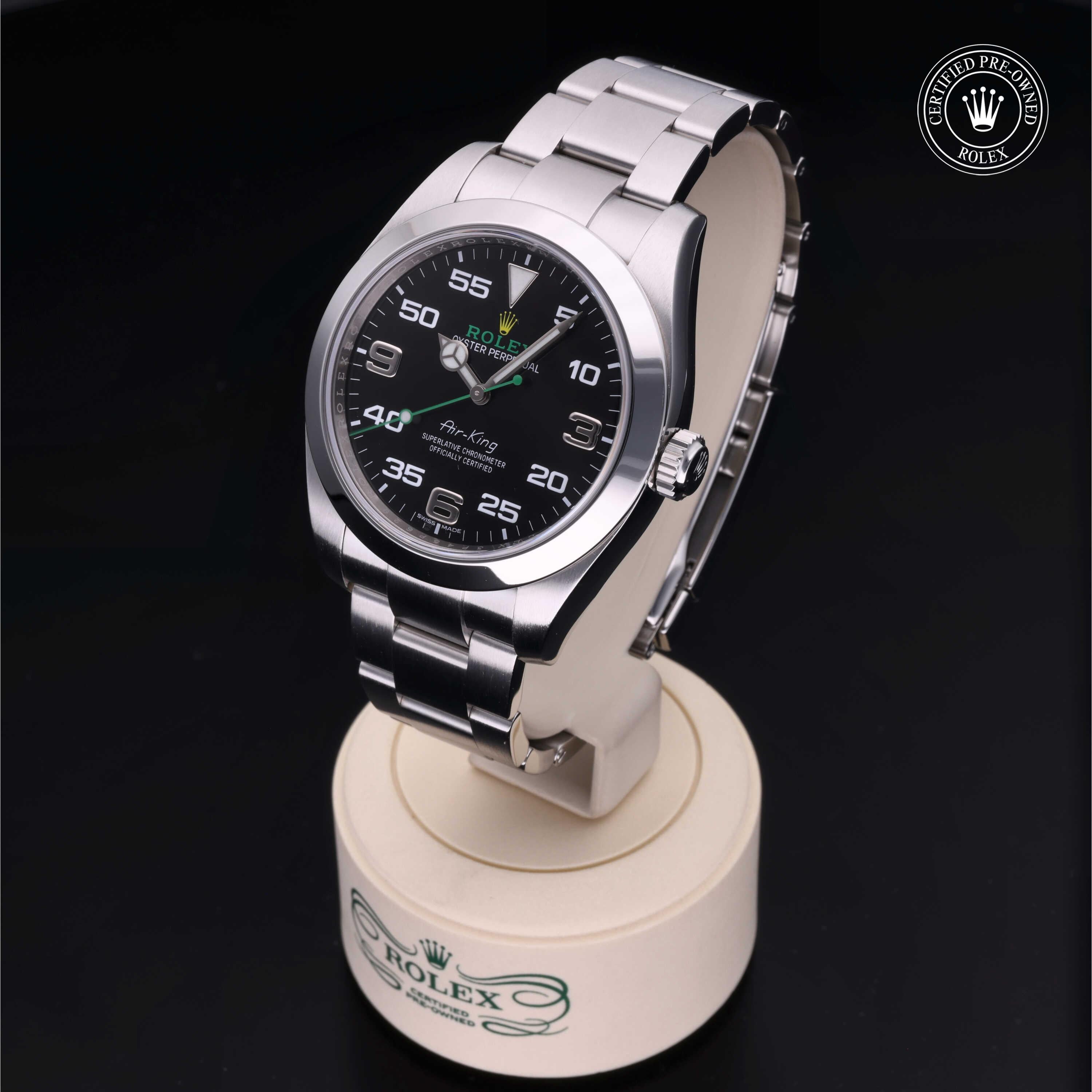 Rolex Certified Pre-Owned Air-King 40mm 116900 3P45P629 - 360° view