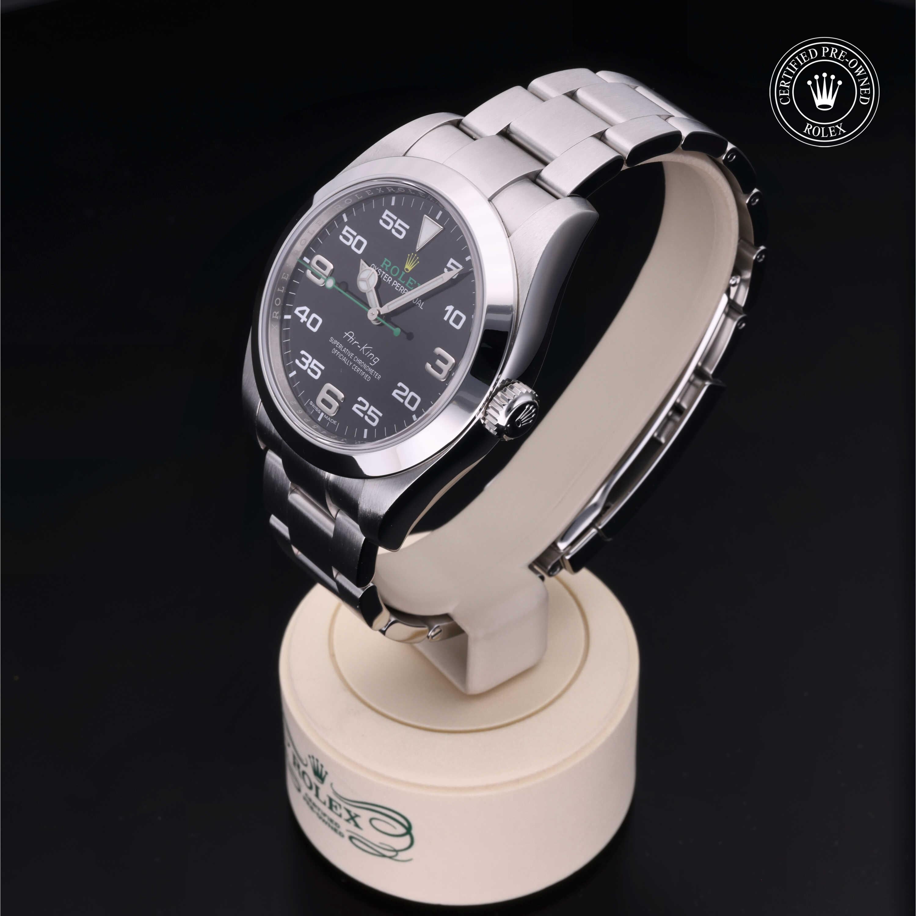 Rolex Certified Pre-Owned Air-King 40mm 116900 3P45P629 - 360° view