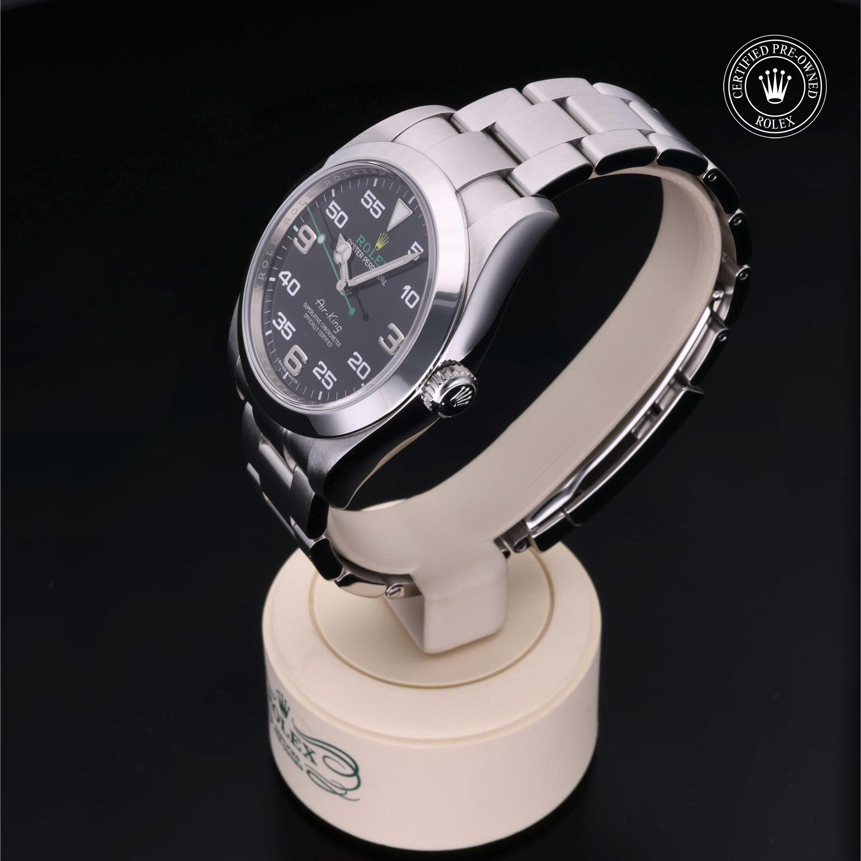 Rolex Certified Pre-Owned Air-King 40mm 116900 3P45P629 - 360° view