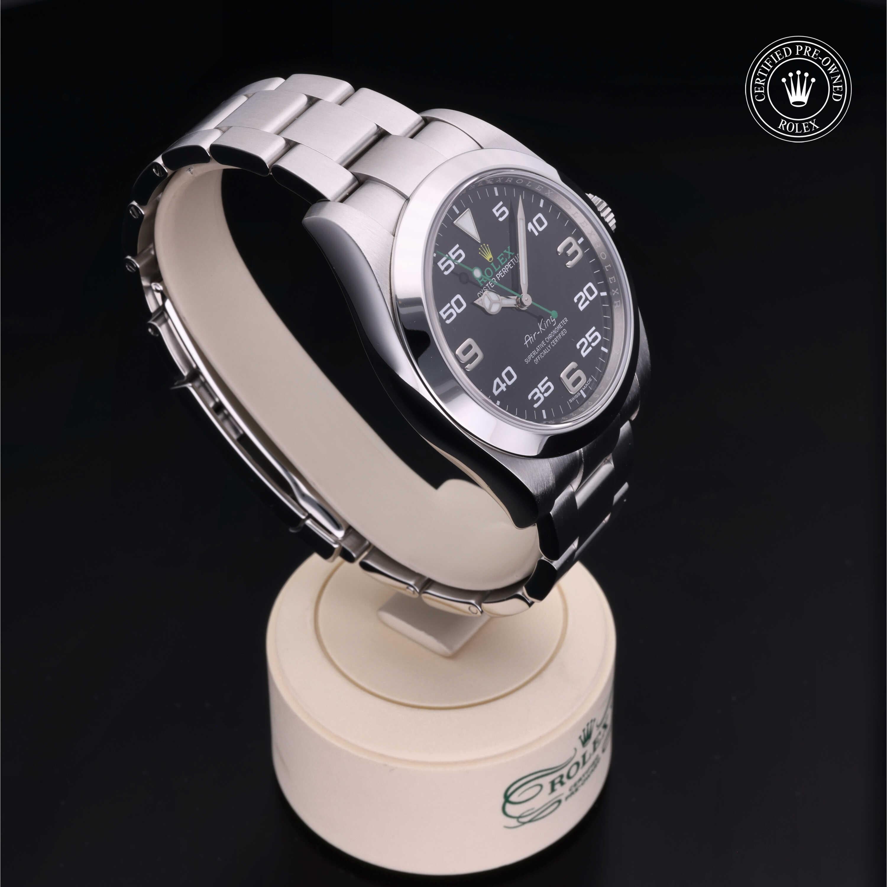 Rolex Certified Pre-Owned Air-King 40mm 116900 3P45P629 - 360° view