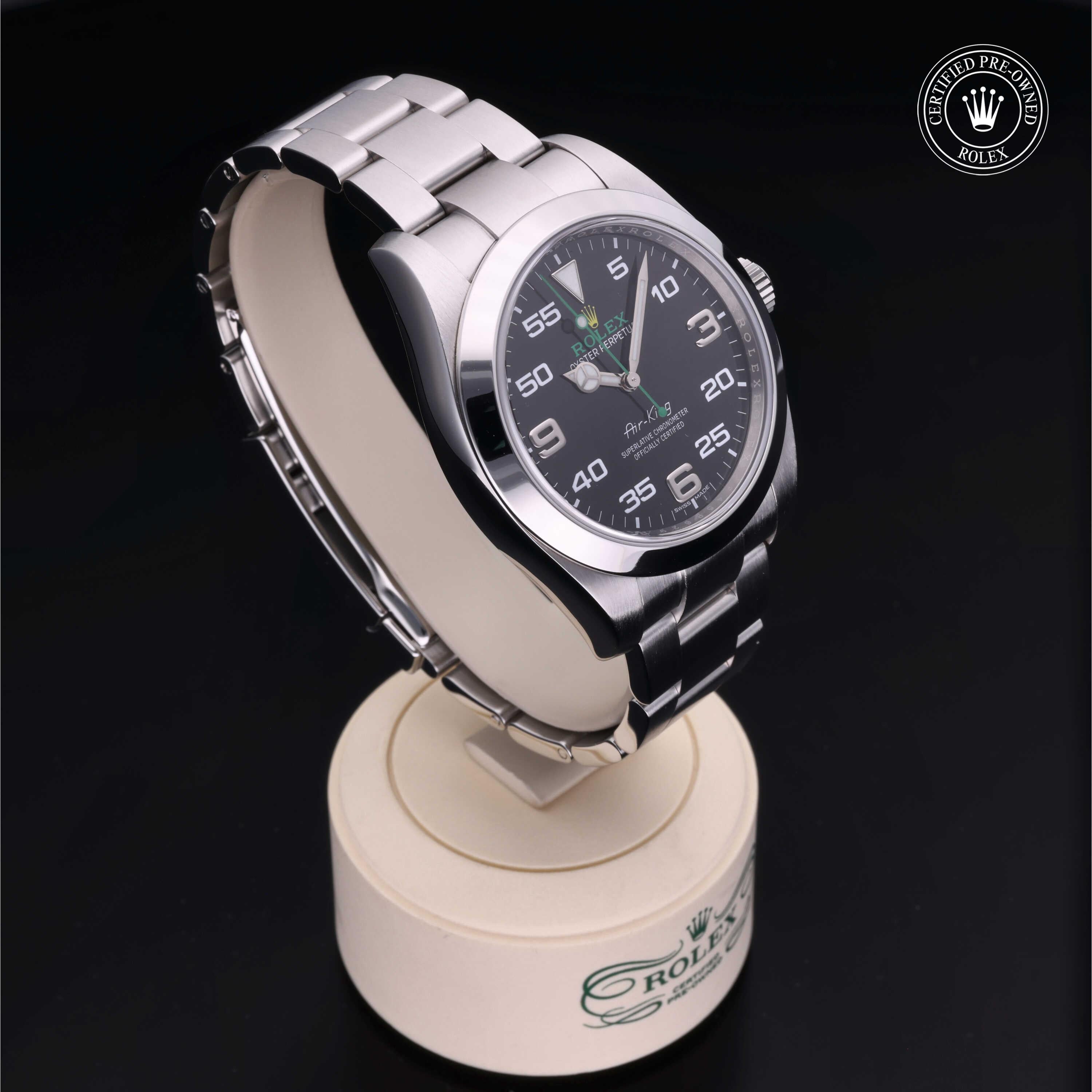 Rolex Certified Pre-Owned Air-King 40mm 116900 3P45P629 - 360° view