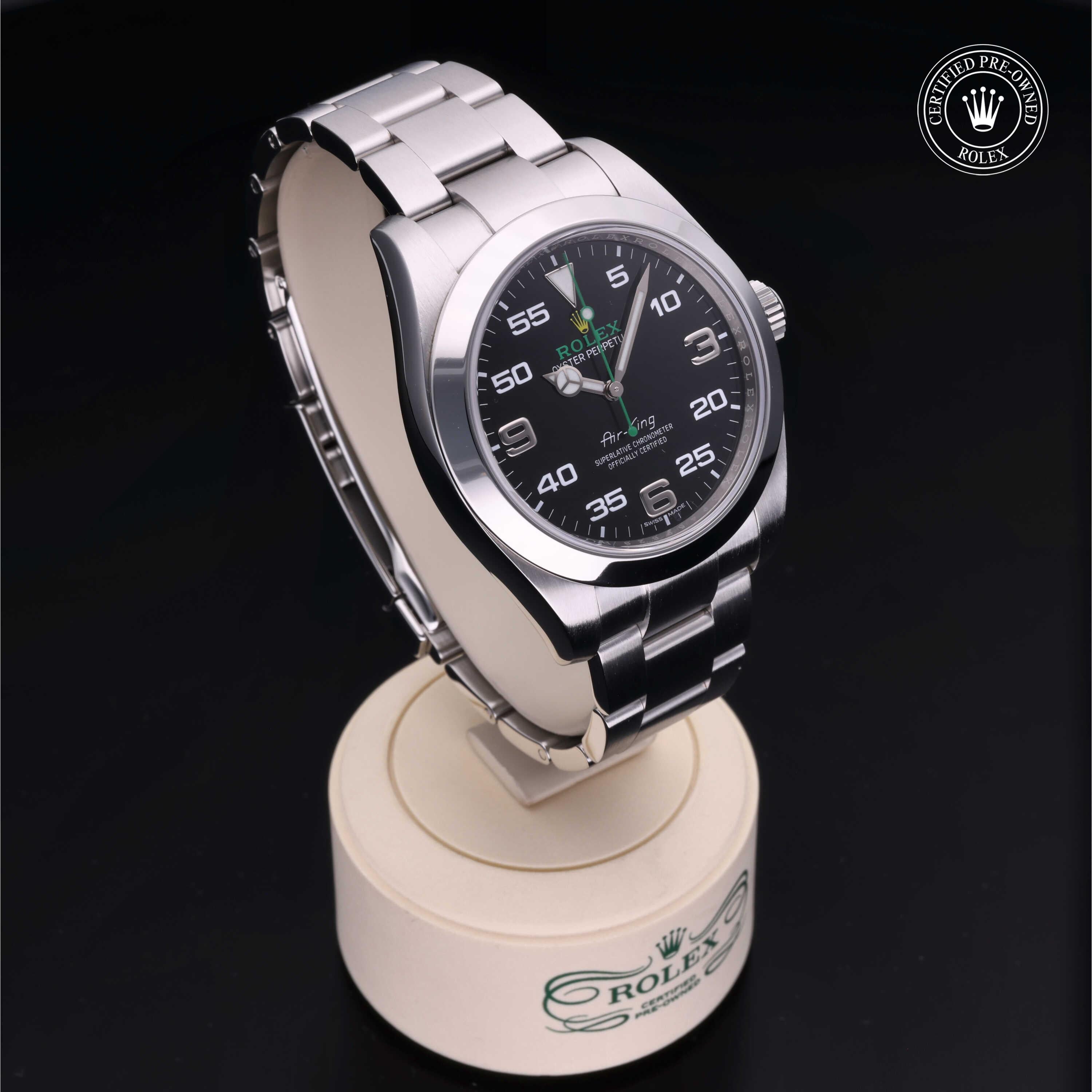 Rolex Certified Pre-Owned Air-King 40mm 116900 3P45P629 - 360° view