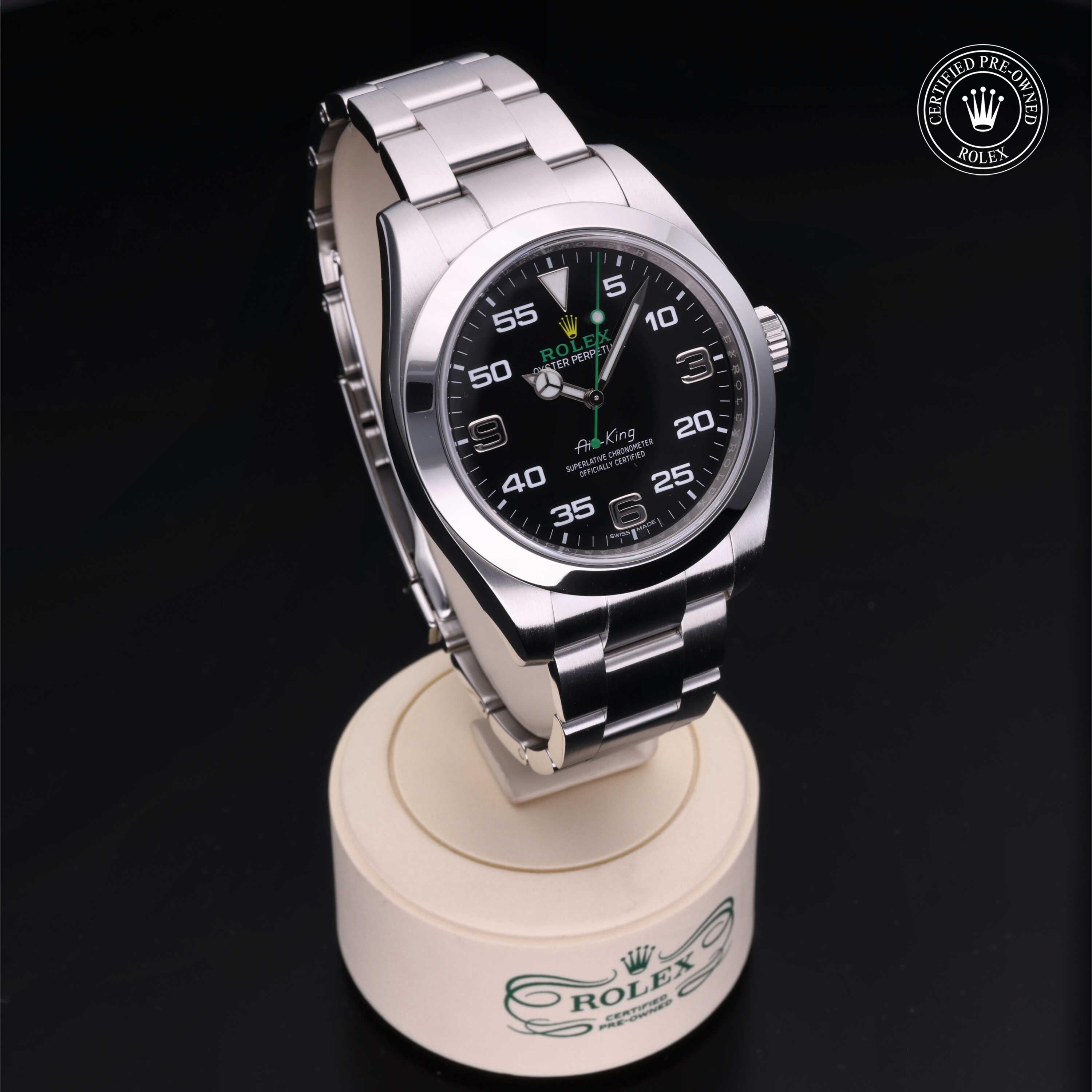 Rolex Certified Pre-Owned Air-King 40mm 116900 3P45P629 - 360° view