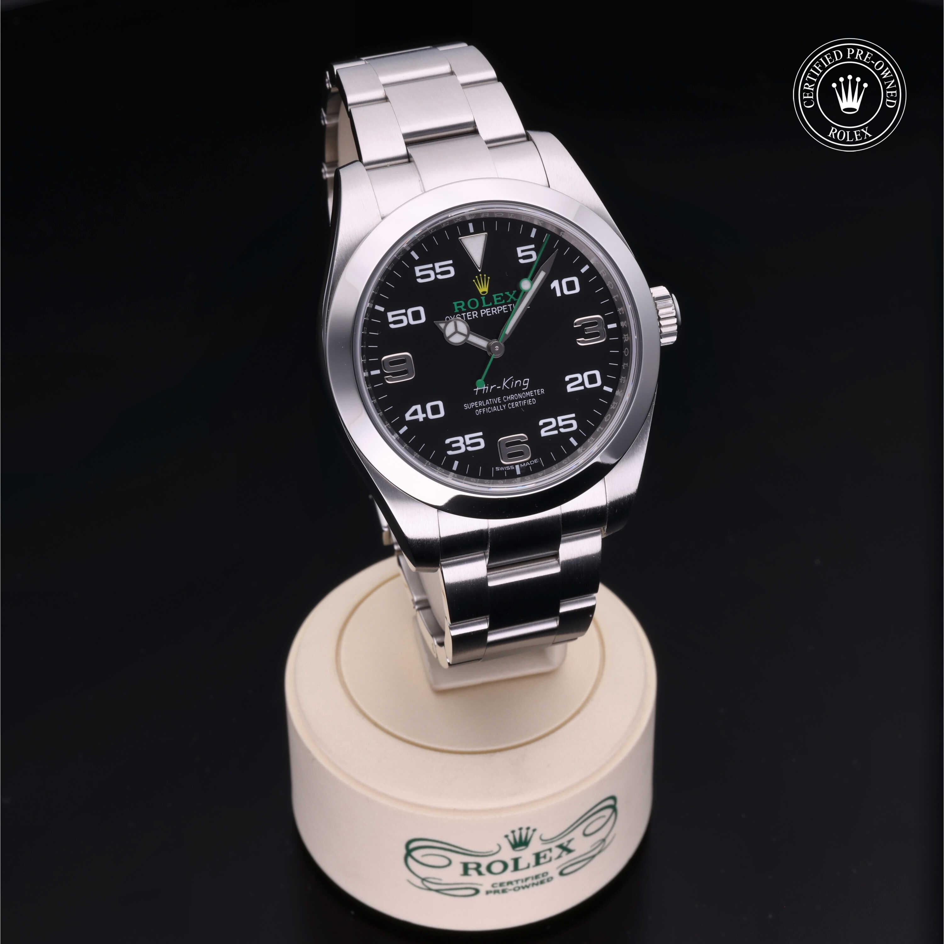 Rolex Certified Pre-Owned Air-King 40mm 116900 3P45P629 - 360° view