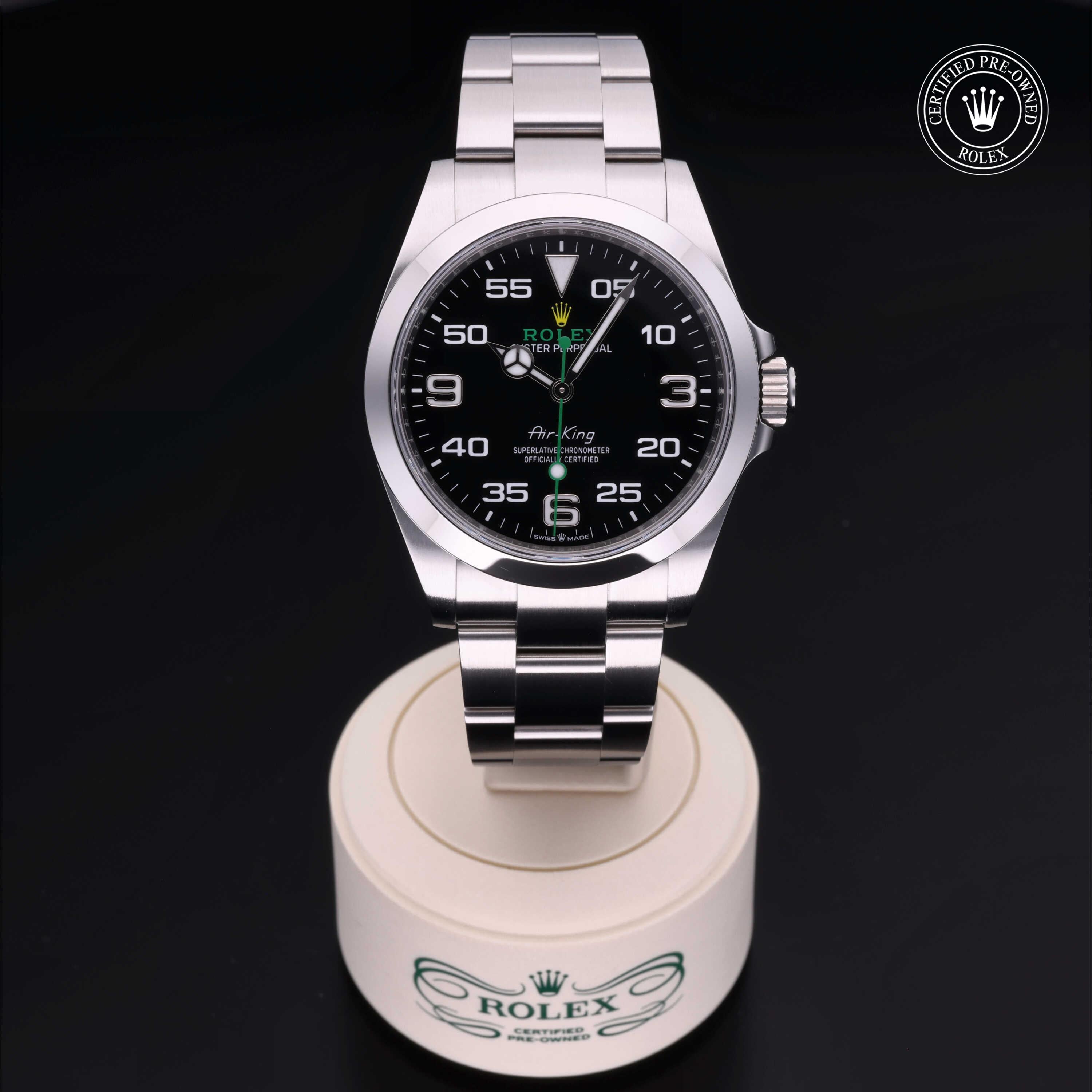 Rolex Certified Pre-Owned Air-King 40mm 126900 9L4T1477 - 360° view