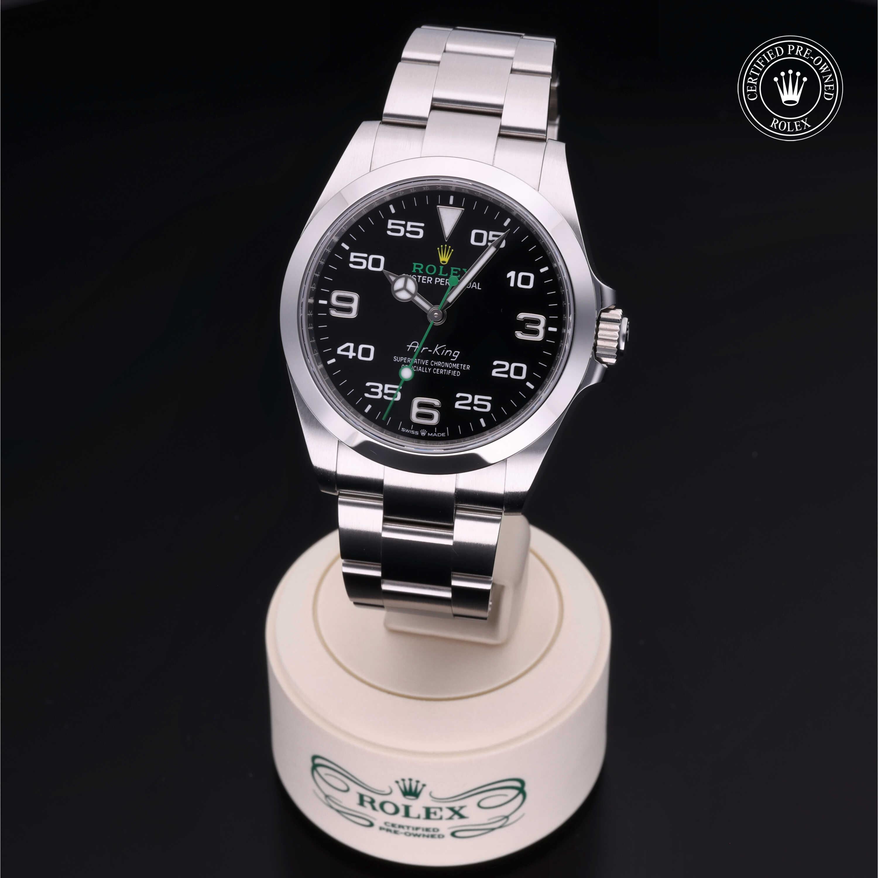 Rolex Certified Pre-Owned Air-King 40mm 126900 9L4T1477 - 360° view