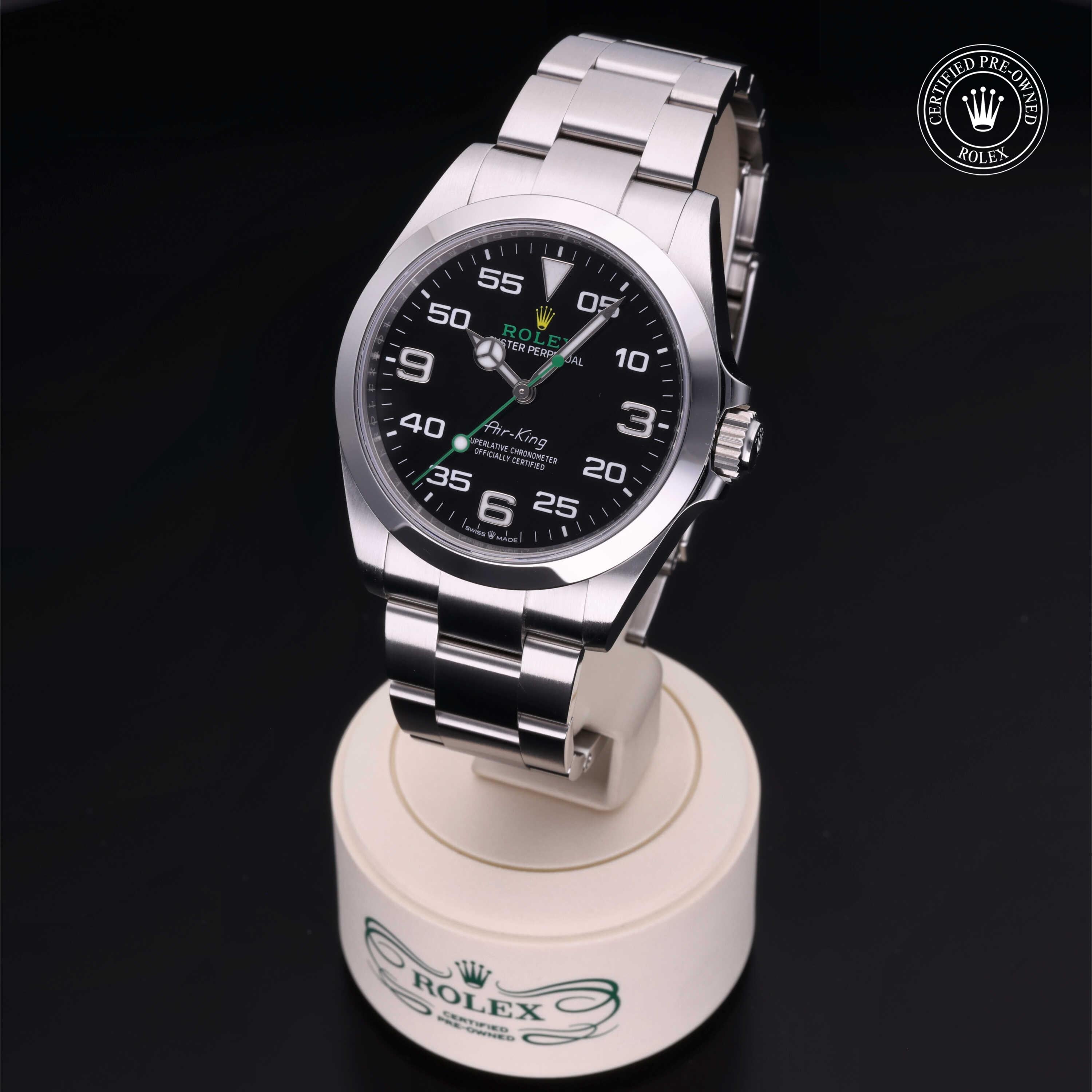 Rolex Certified Pre-Owned Air-King 40mm 126900 9L4T1477 - 360° view