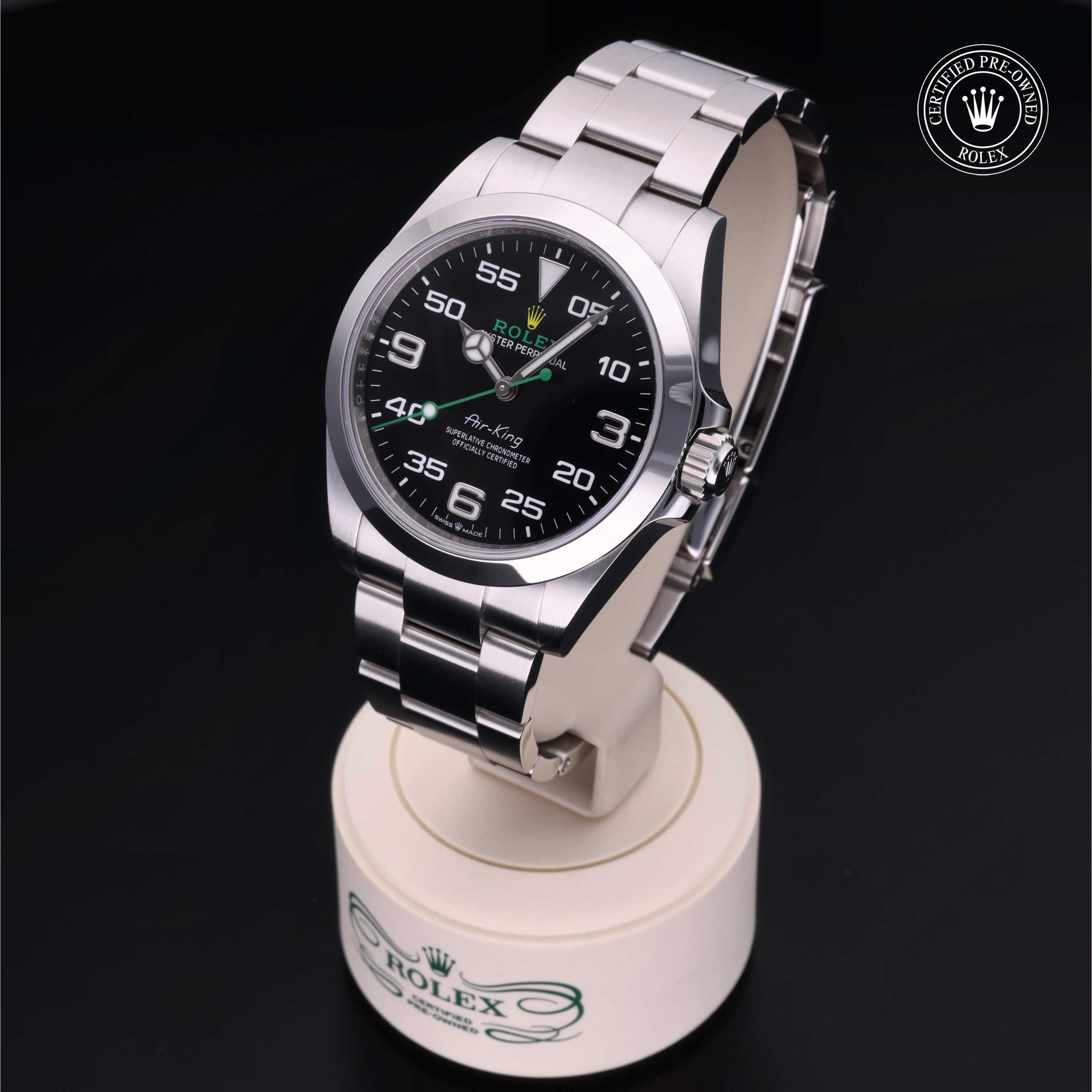 Rolex Certified Pre-Owned Air-King 40mm 126900 9L4T1477 - 360° view