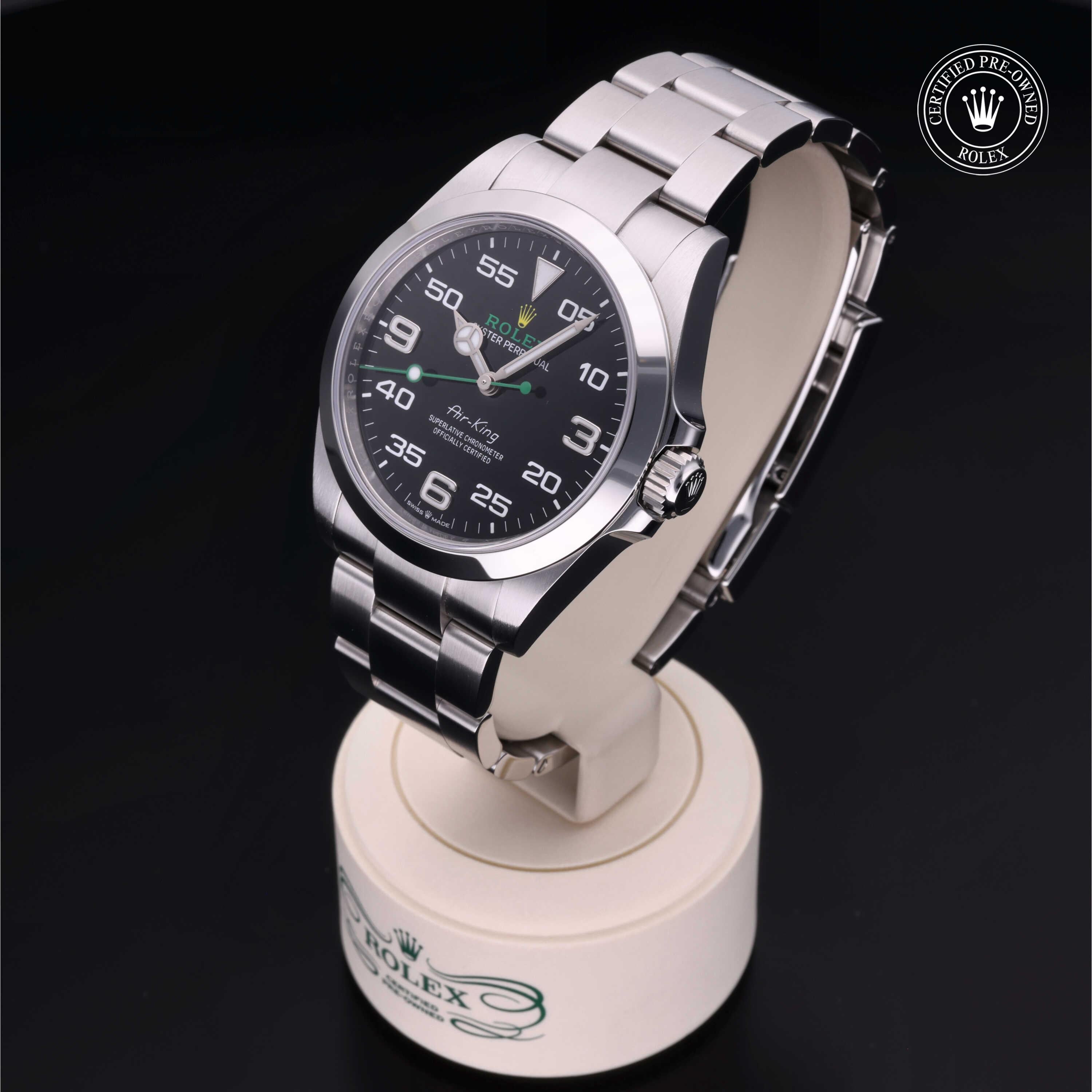Rolex Certified Pre-Owned Air-King 40mm 126900 9L4T1477 - 360° view