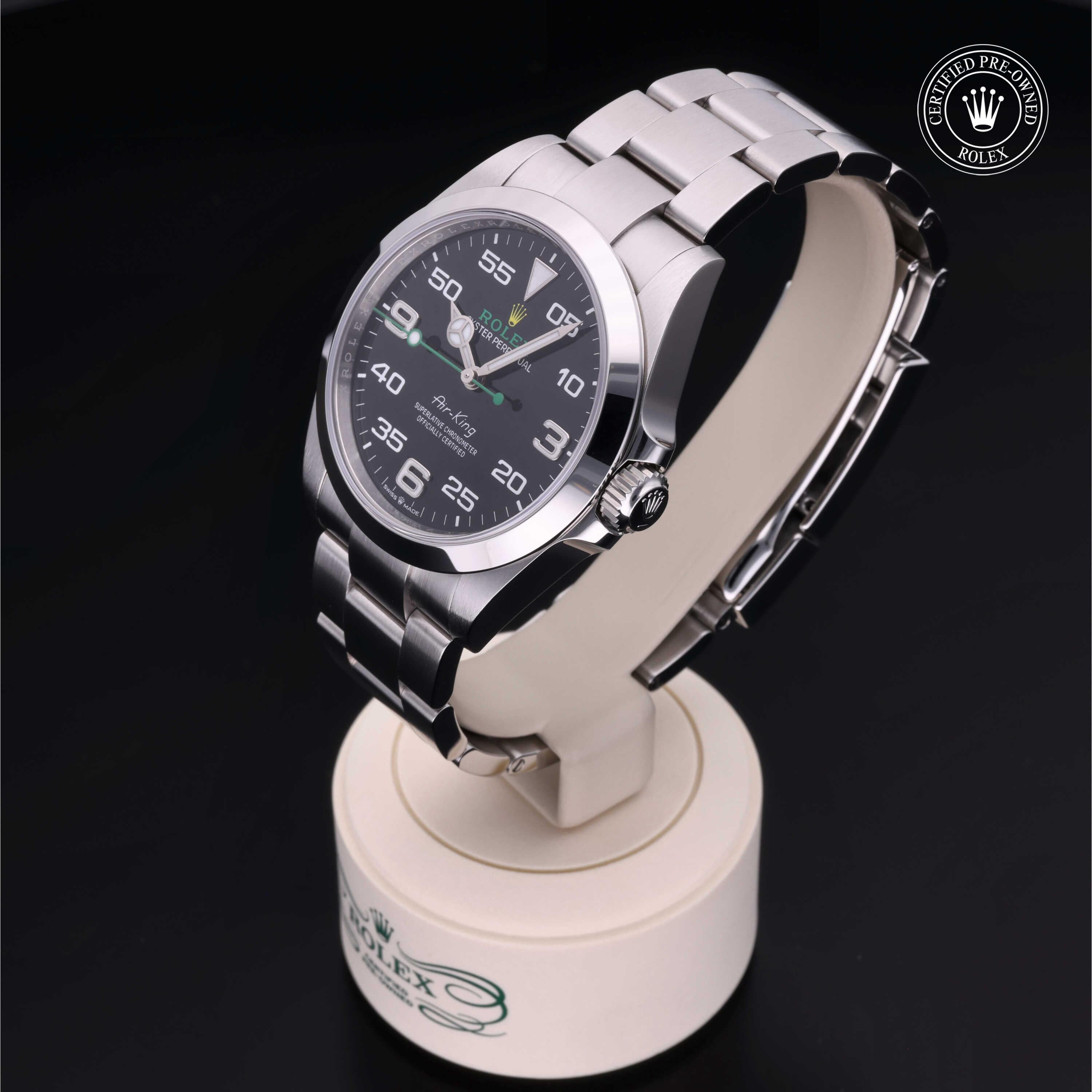 Rolex Certified Pre-Owned Air-King 40mm 126900 9L4T1477 - 360° view
