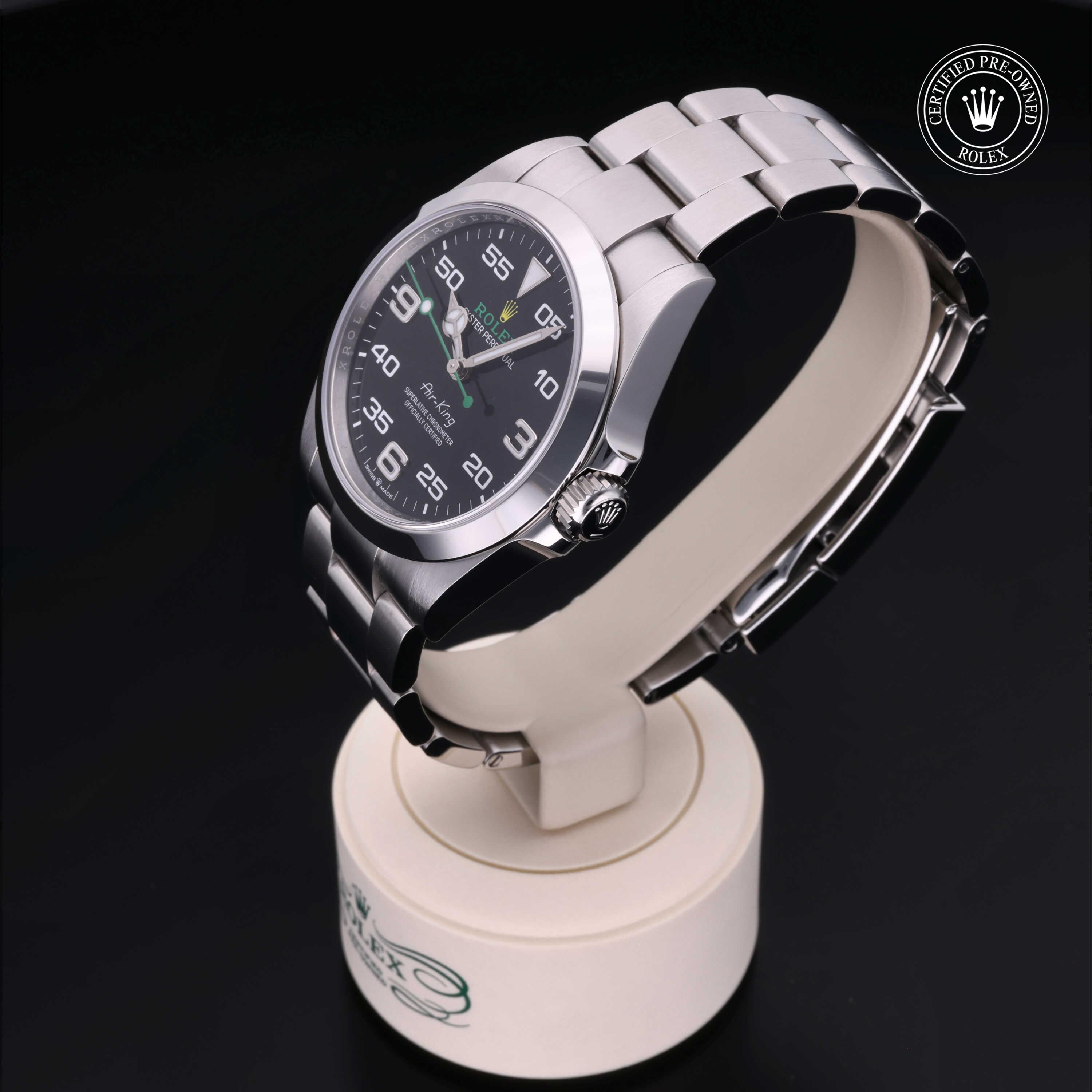 Rolex Certified Pre-Owned Air-King 40mm 126900 9L4T1477 - 360° view