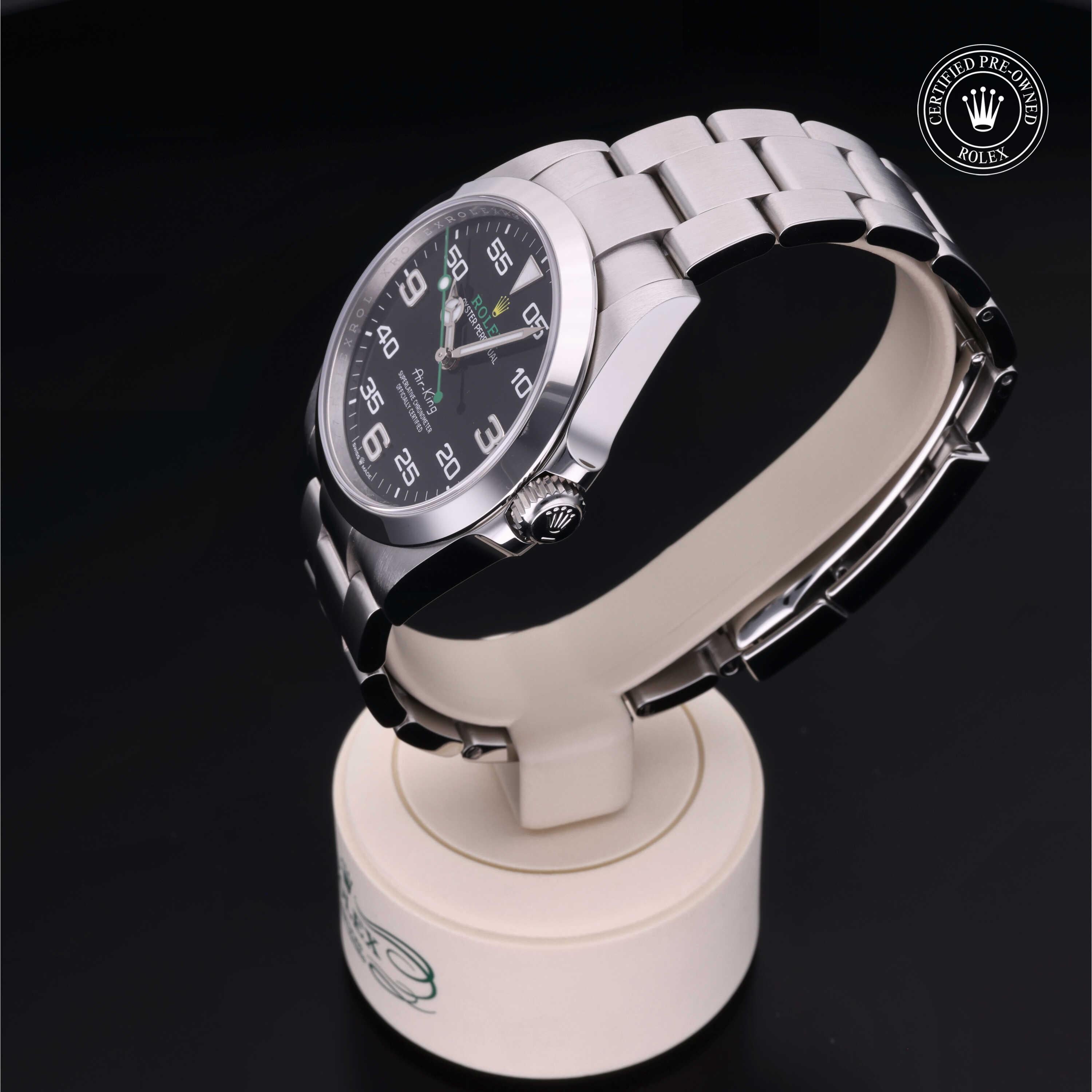 Rolex Certified Pre-Owned Air-King 40mm 126900 9L4T1477 - 360° view