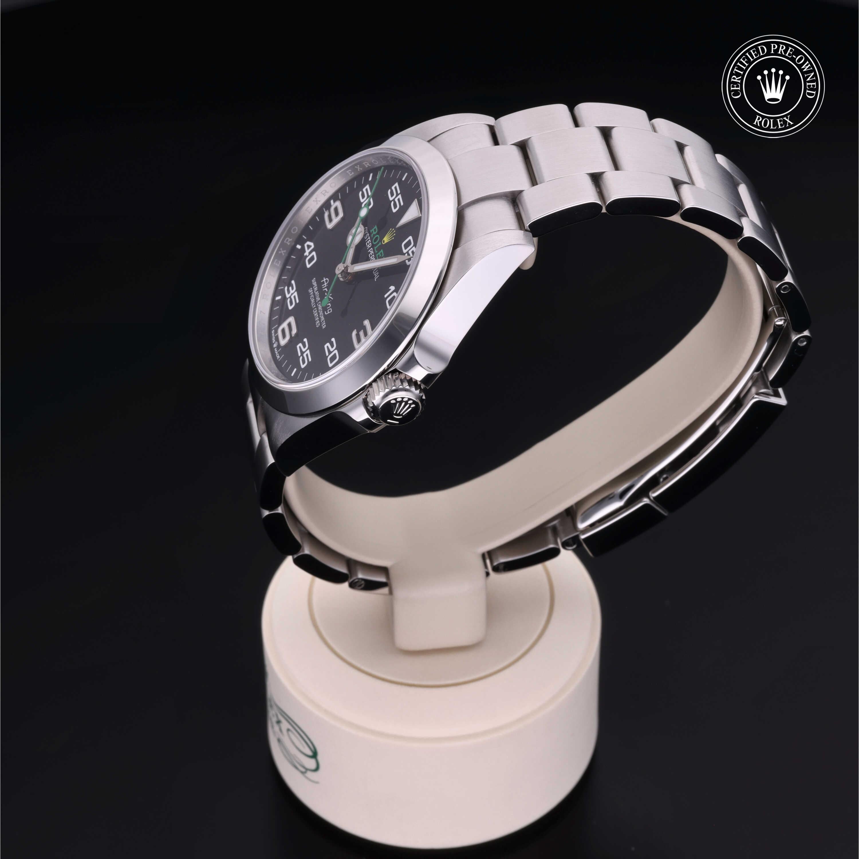 Rolex Certified Pre-Owned Air-King 40mm 126900 9L4T1477 - 360° view