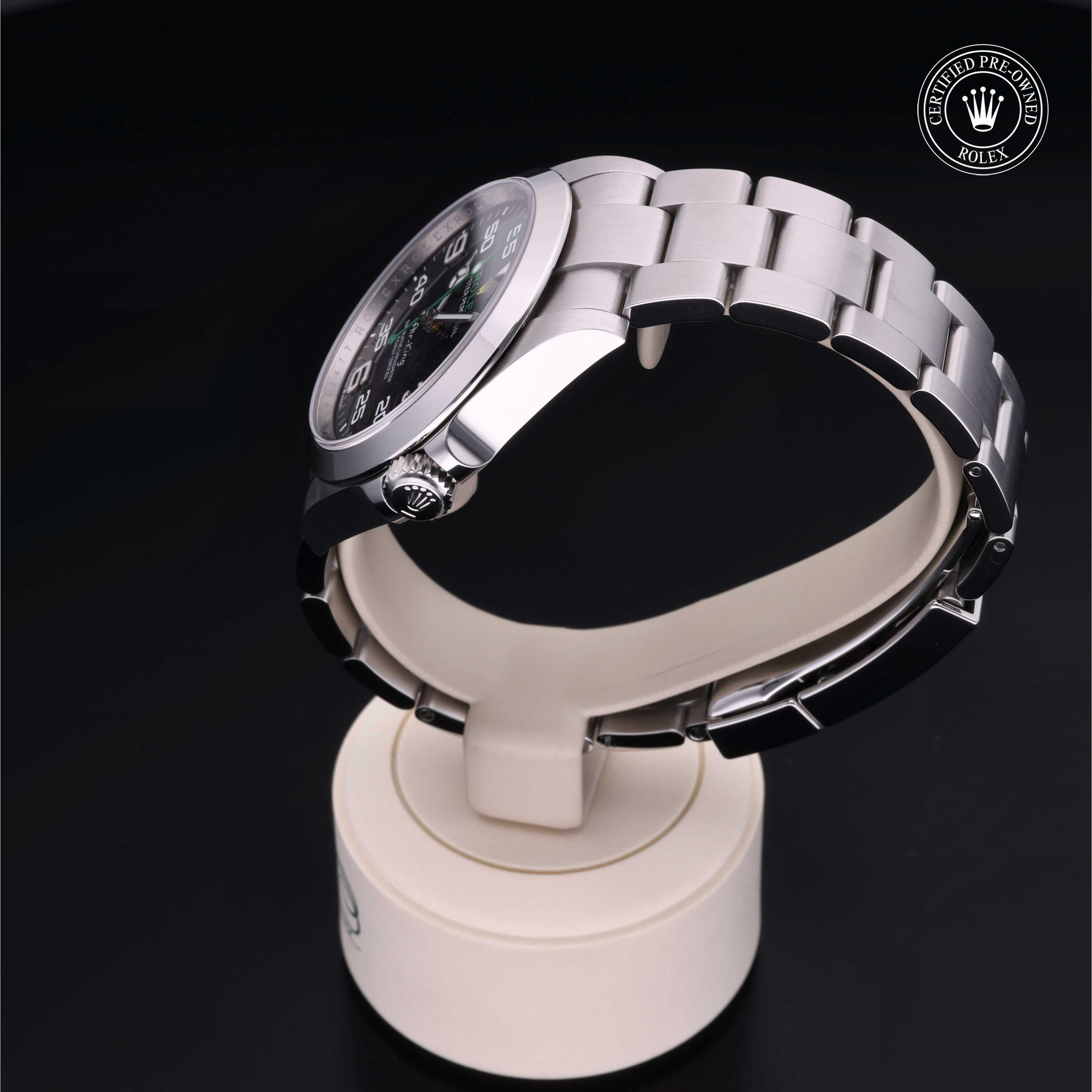 Rolex Certified Pre-Owned Air-King 40mm 126900 9L4T1477 - 360° view