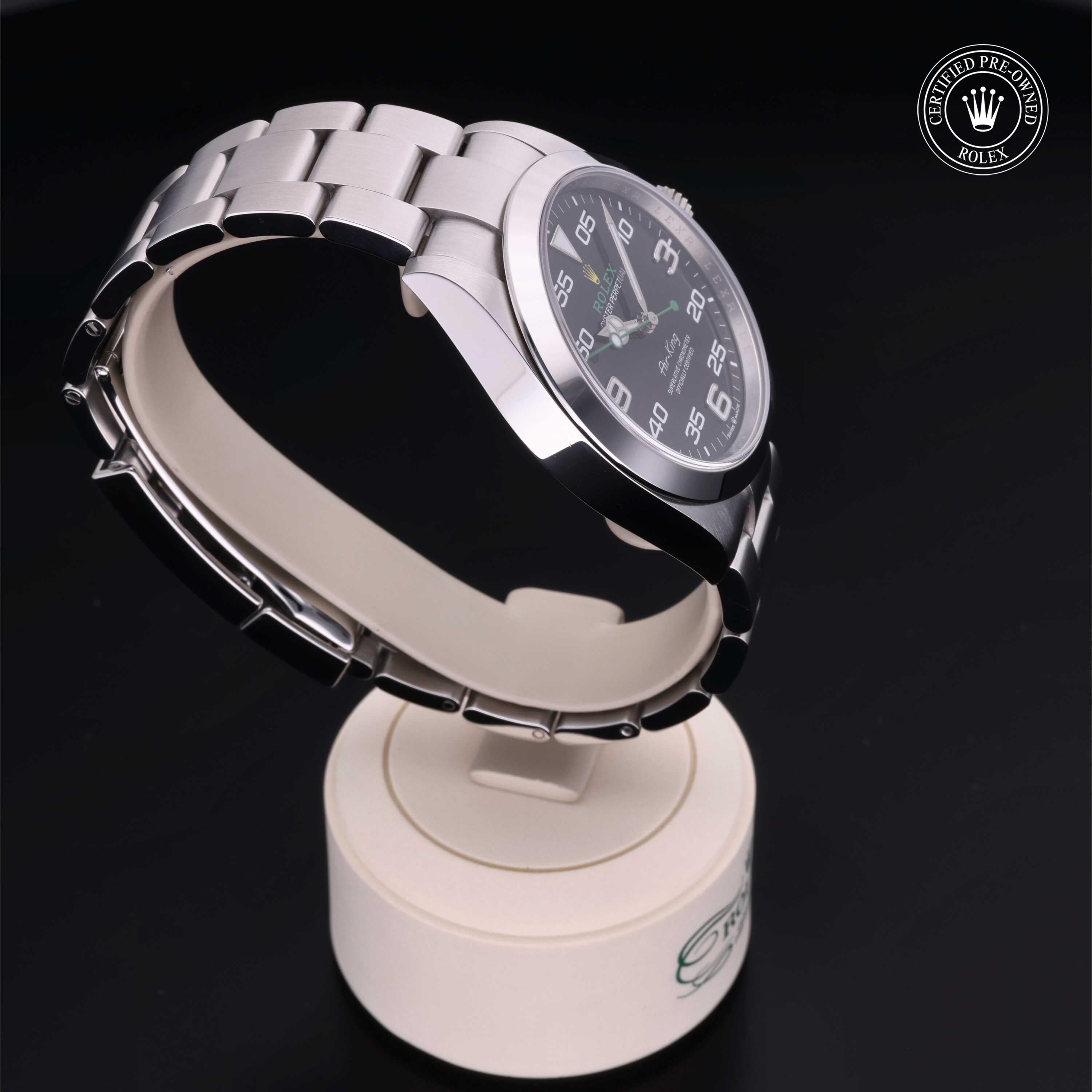 Rolex Certified Pre-Owned Air-King 40mm 126900 9L4T1477 - 360° view