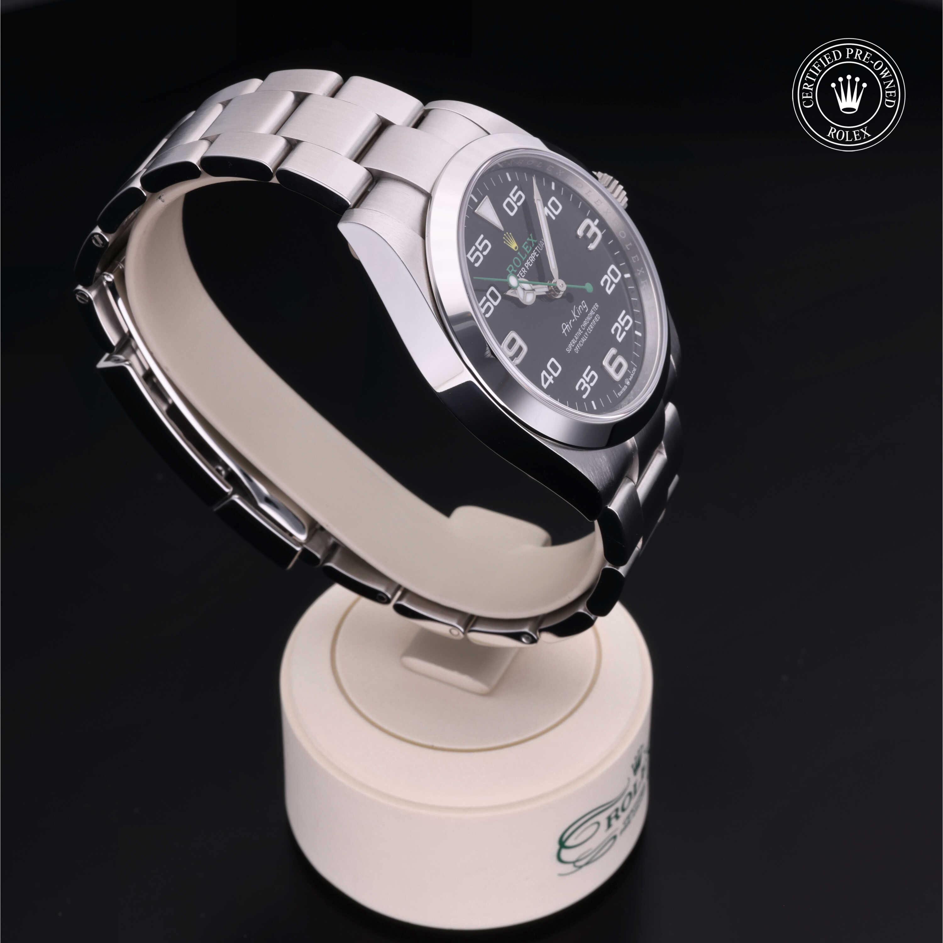 Rolex Certified Pre-Owned Air-King 40mm 126900 9L4T1477 - 360° view