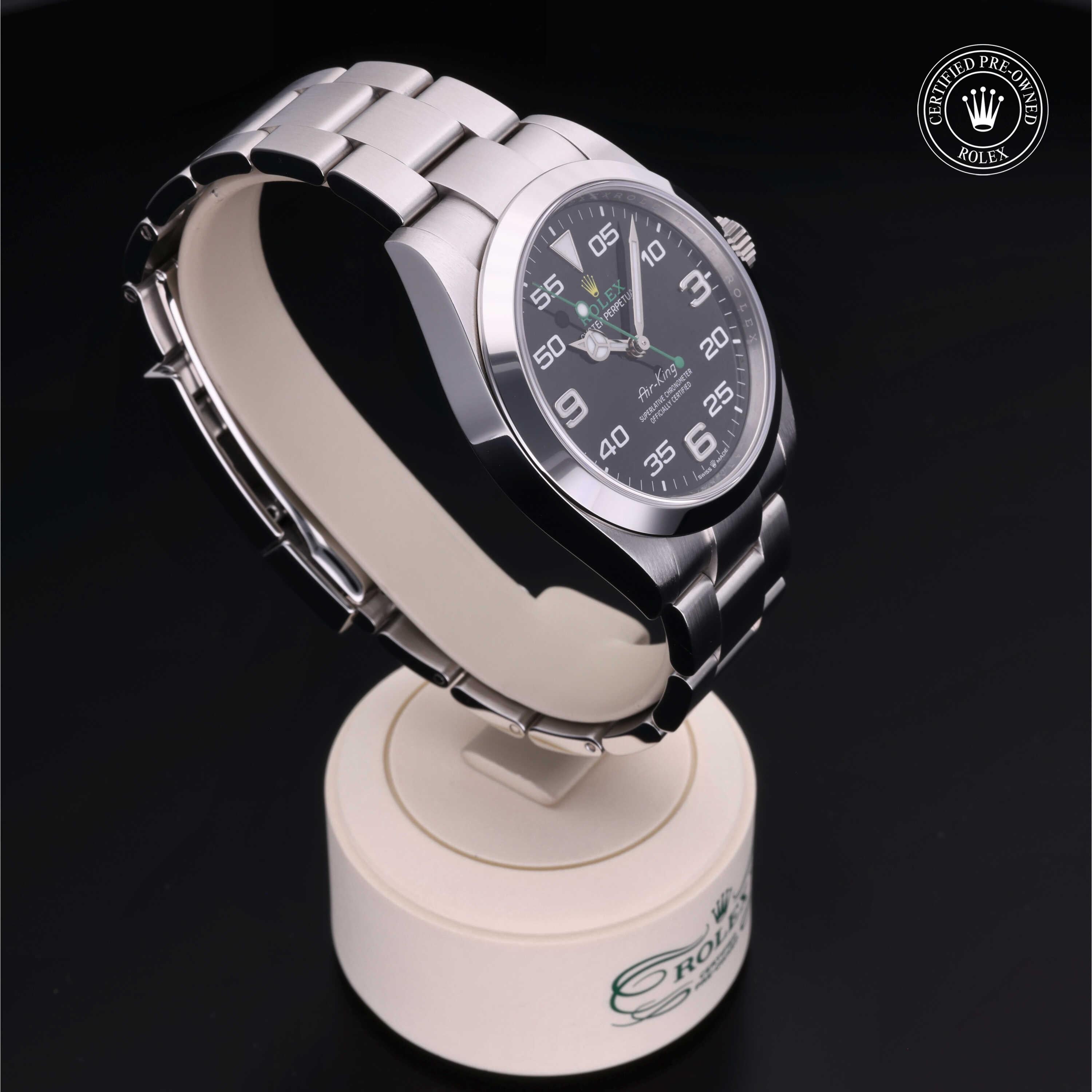 Rolex Certified Pre-Owned Air-King 40mm 126900 9L4T1477 - 360° view