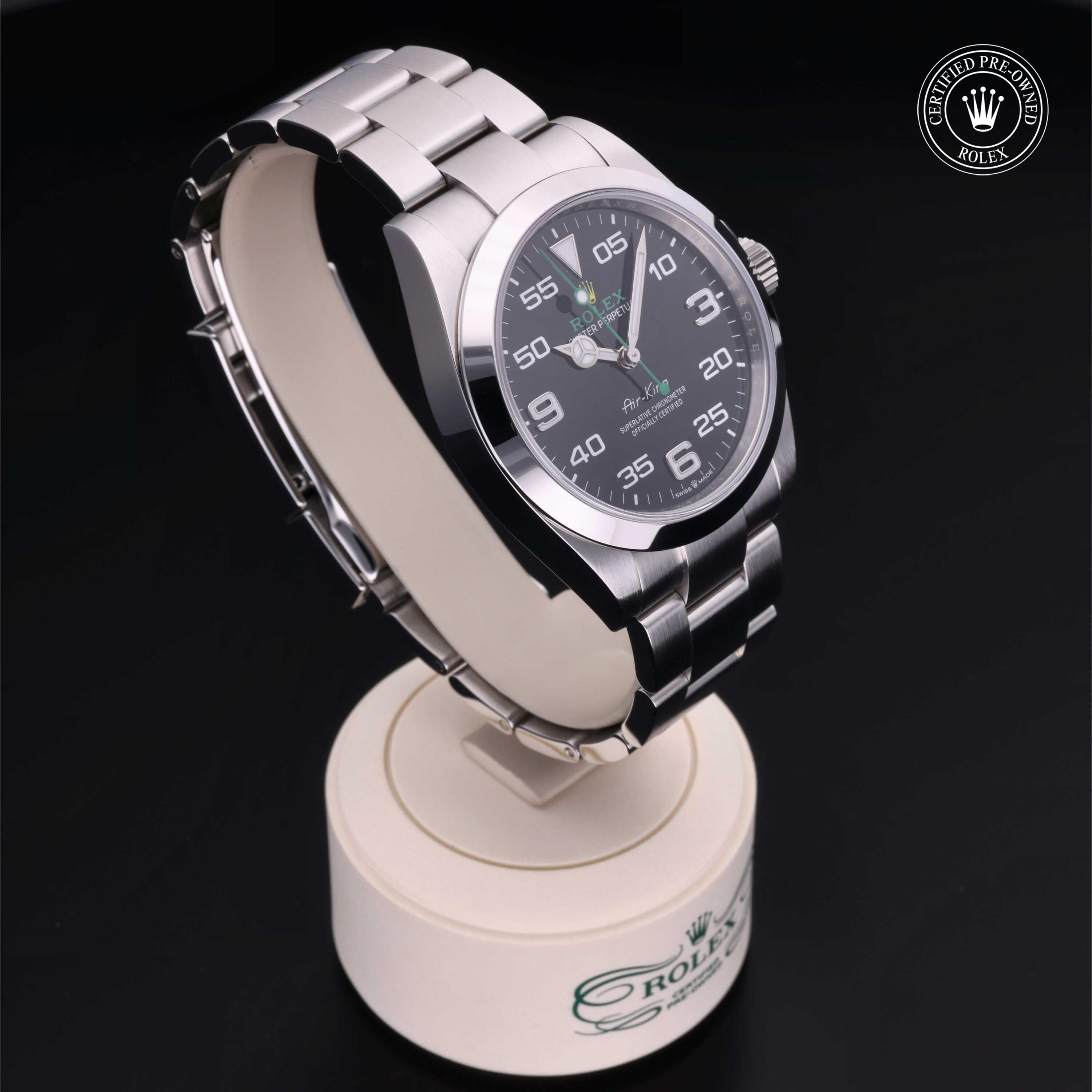 Rolex Certified Pre-Owned Air-King 40mm 126900 9L4T1477 - 360° view