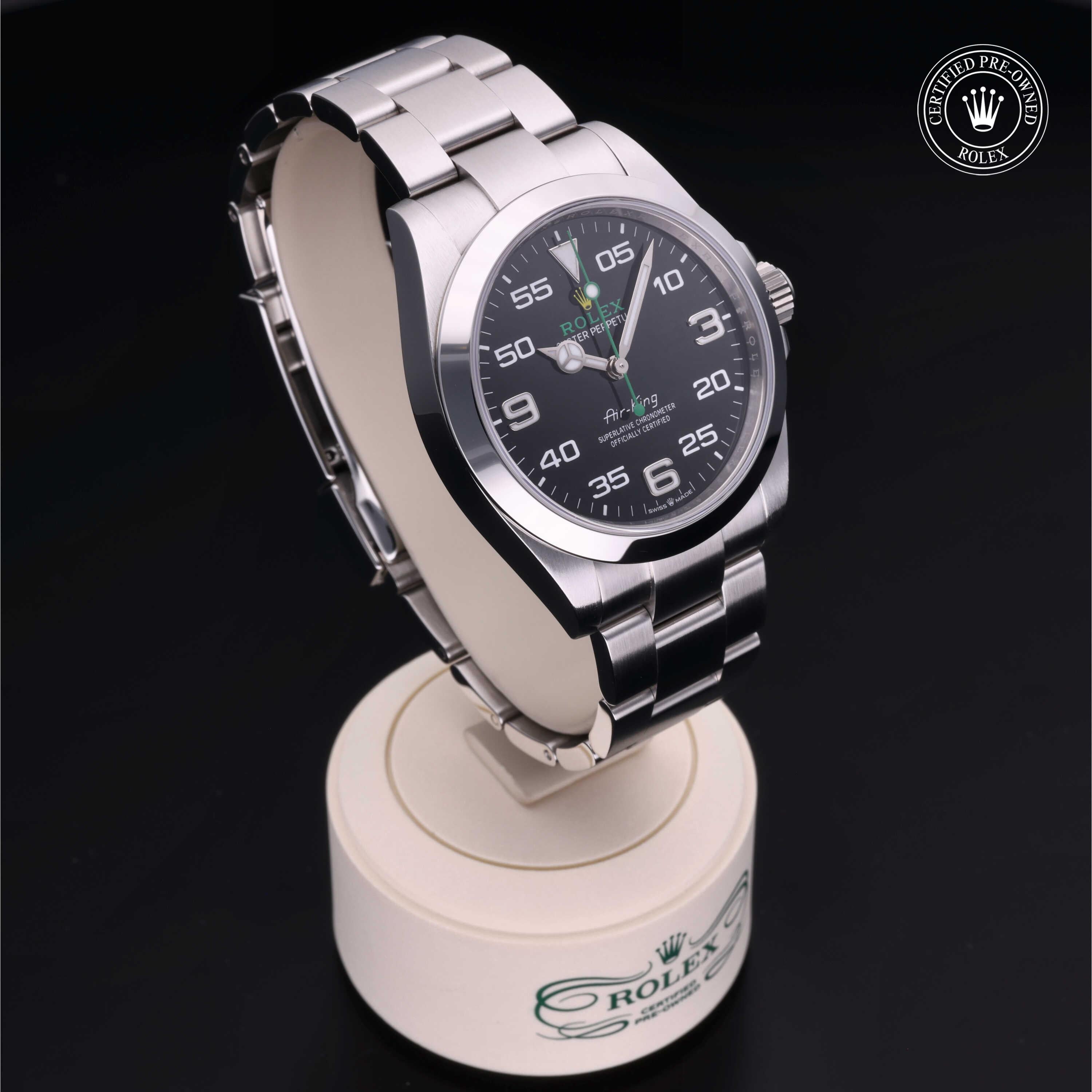 Rolex Certified Pre-Owned Air-King 40mm 126900 9L4T1477 - 360° view