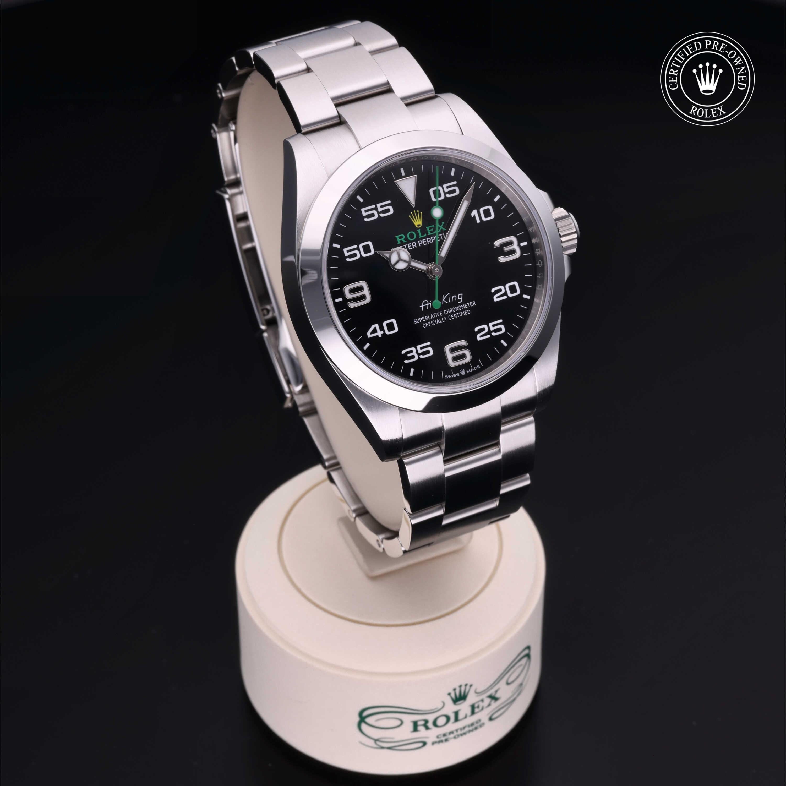 Rolex Certified Pre-Owned Air-King 40mm 126900 9L4T1477 - 360° view
