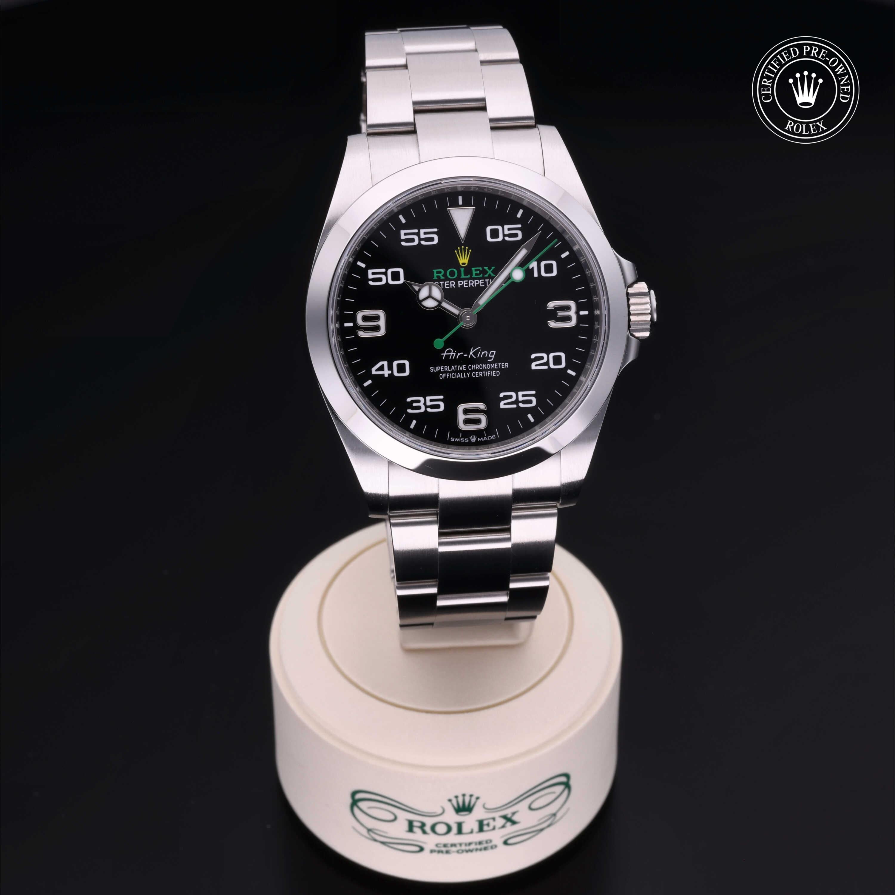 Rolex Certified Pre-Owned Air-King 40mm 126900 9L4T1477 - 360° view