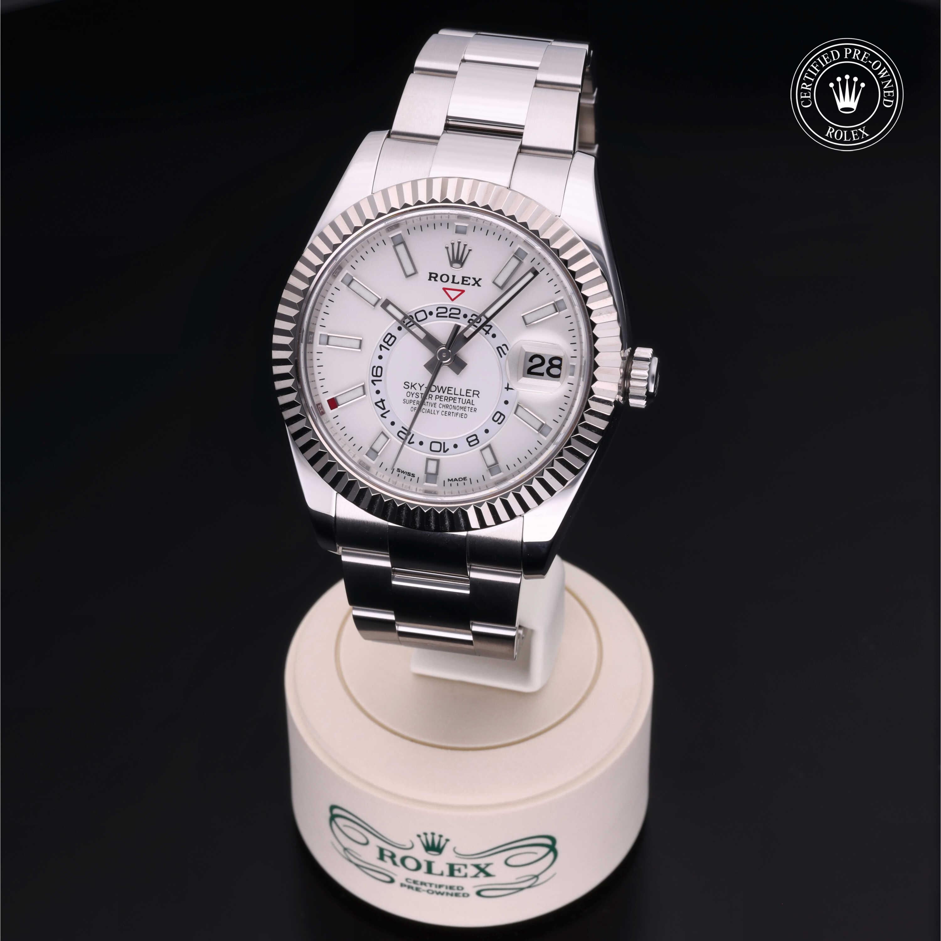 Rolex Certified Pre-Owned Sky-Dweller 42mm 326934 304U48A1 - 360° view