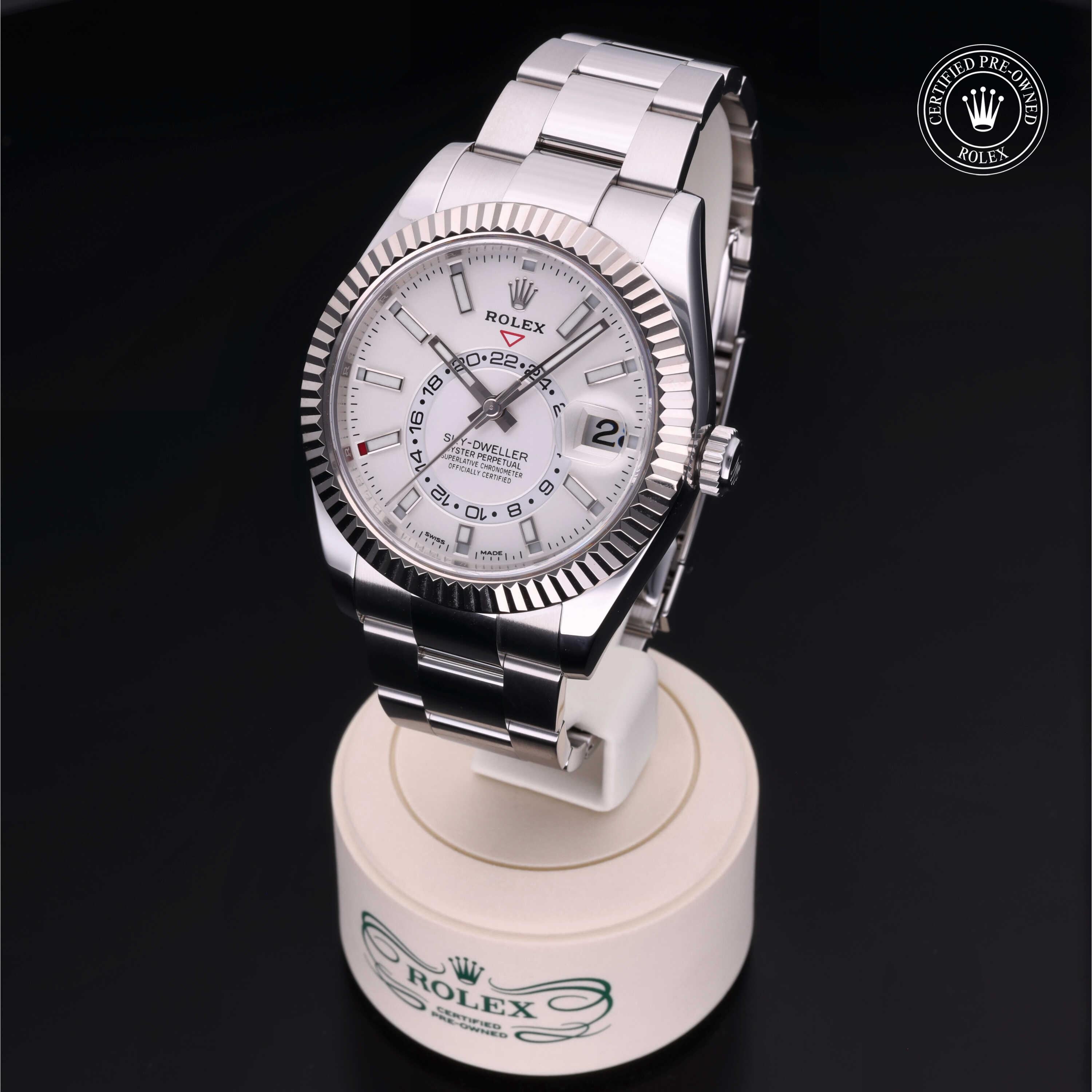 Rolex Certified Pre-Owned Sky-Dweller 42mm 326934 304U48A1 - 360° view