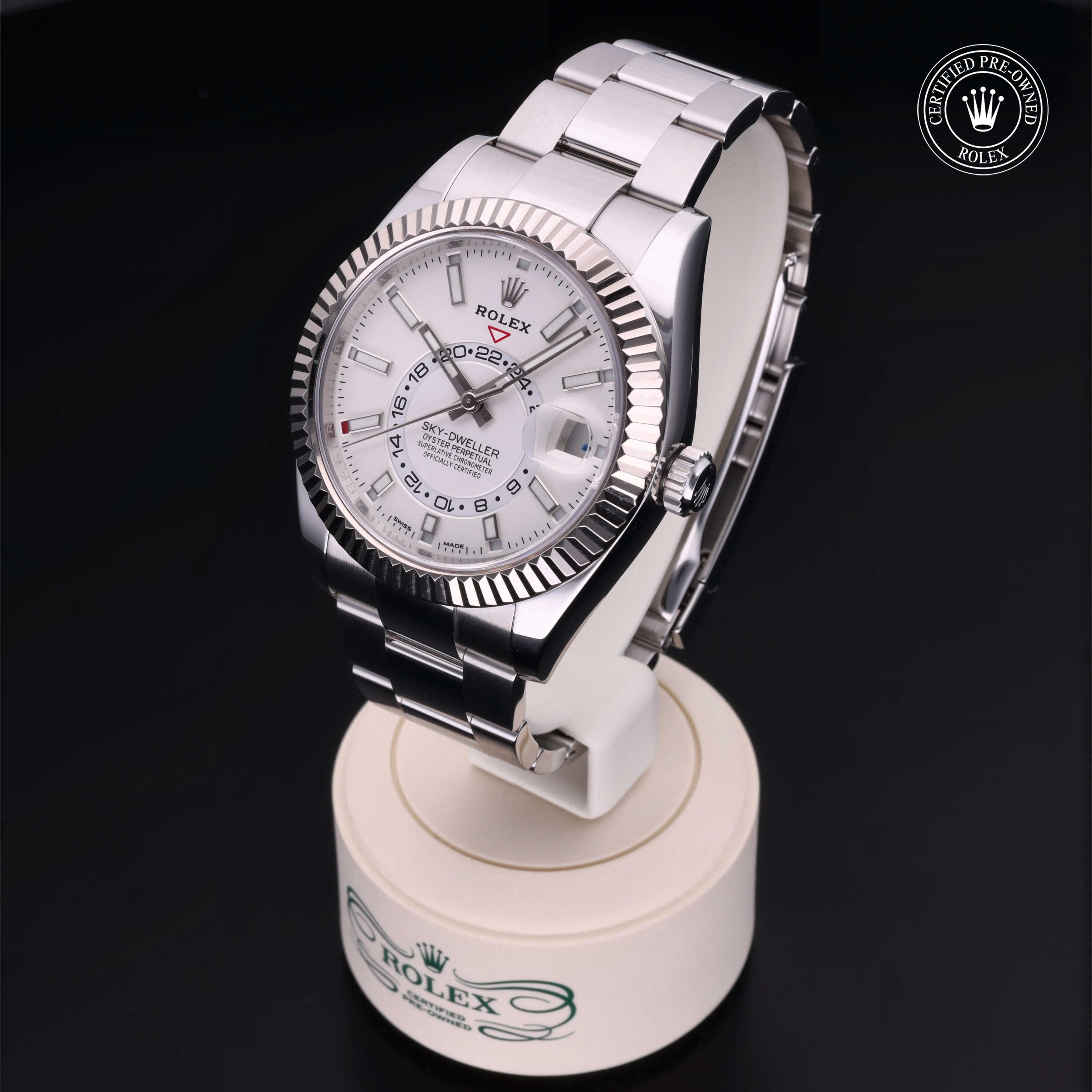 Rolex Certified Pre-Owned Sky-Dweller 42mm 326934 304U48A1 - 360° view